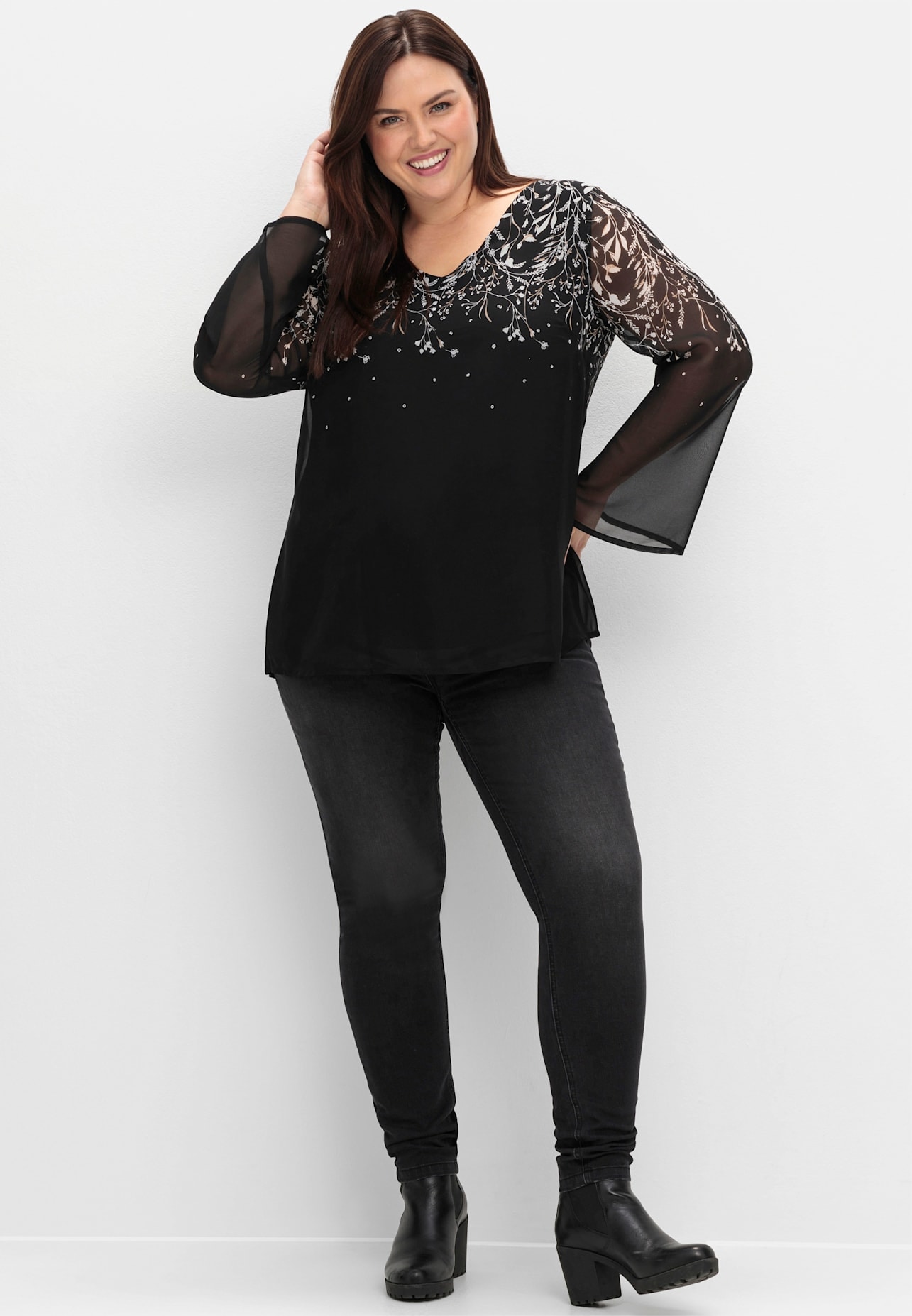 Sheego Longbluse günstig online kaufen