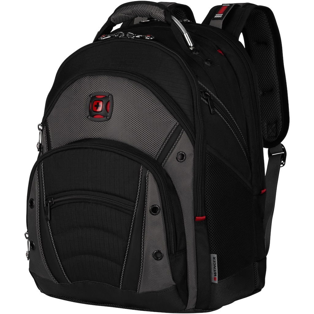 Wenger Laptoprucksack »Synergy, schwarz/grau«