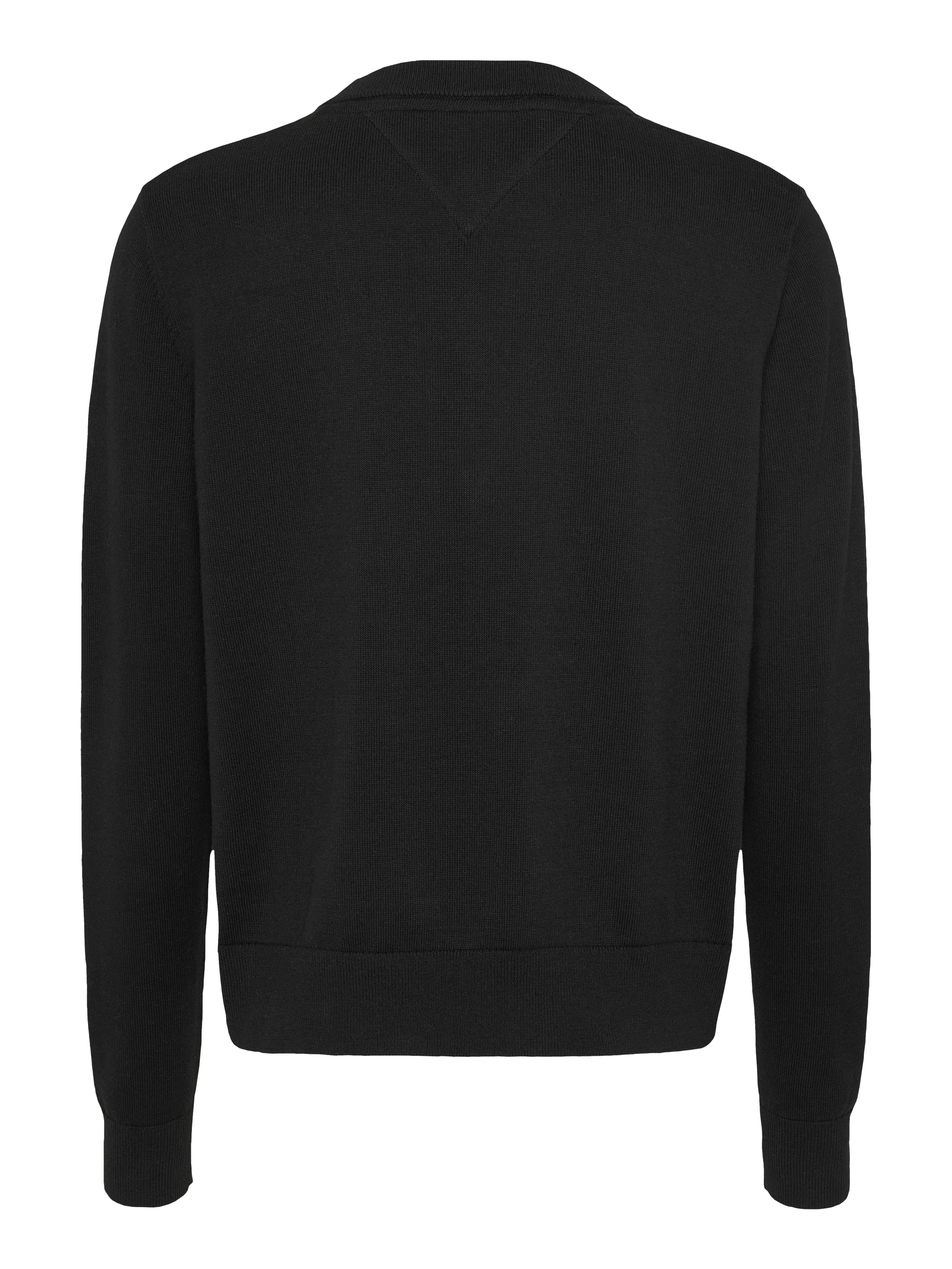 Tommy Jeans V-Ausschnitt-Pullover »TJW ESSENTIAL VNECK SWEATER EXT«, mit Logostickerei