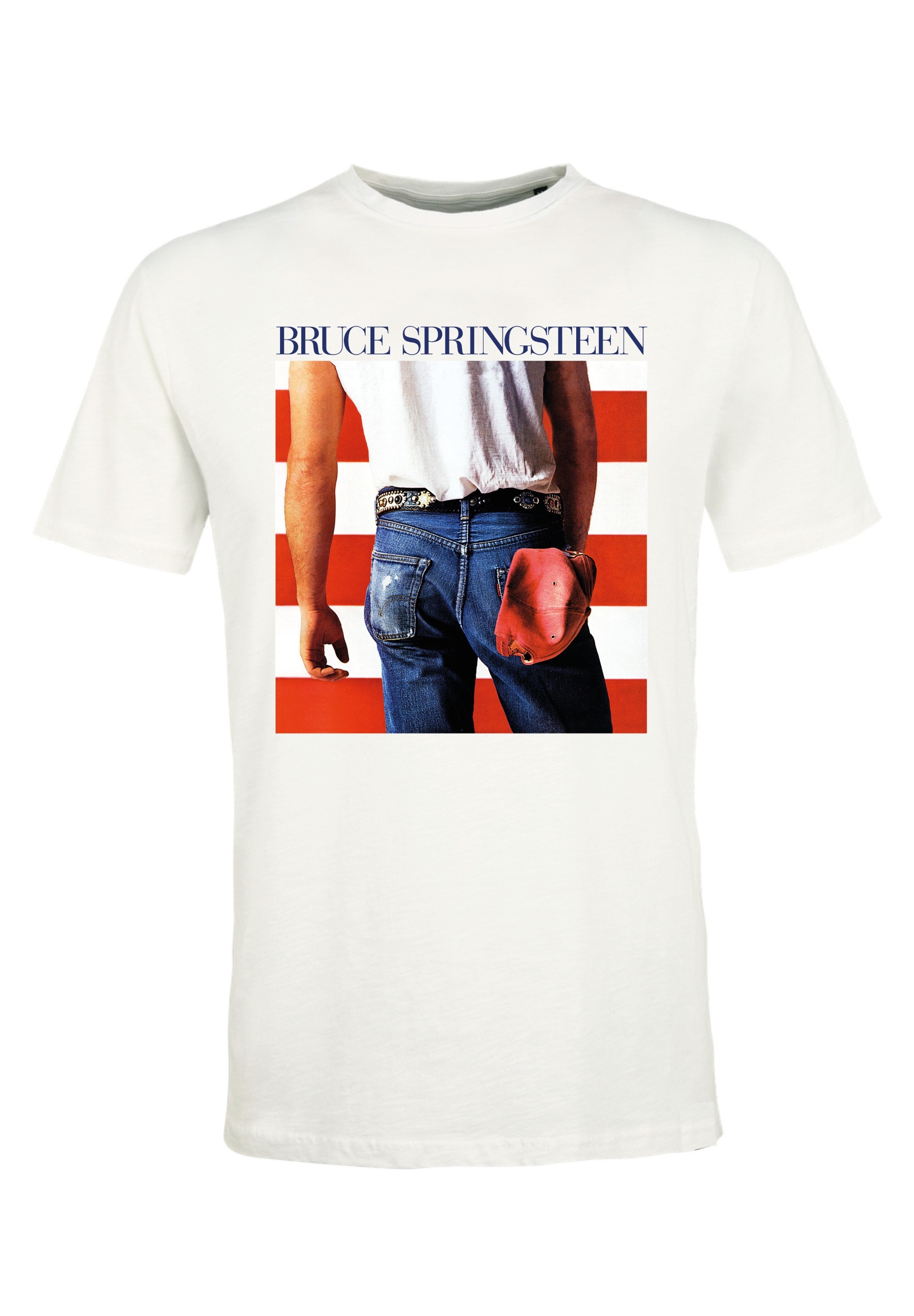 Recovered T-Shirt »Bruce Springsteen Pixel Relaxed«, im zeitlosen Design