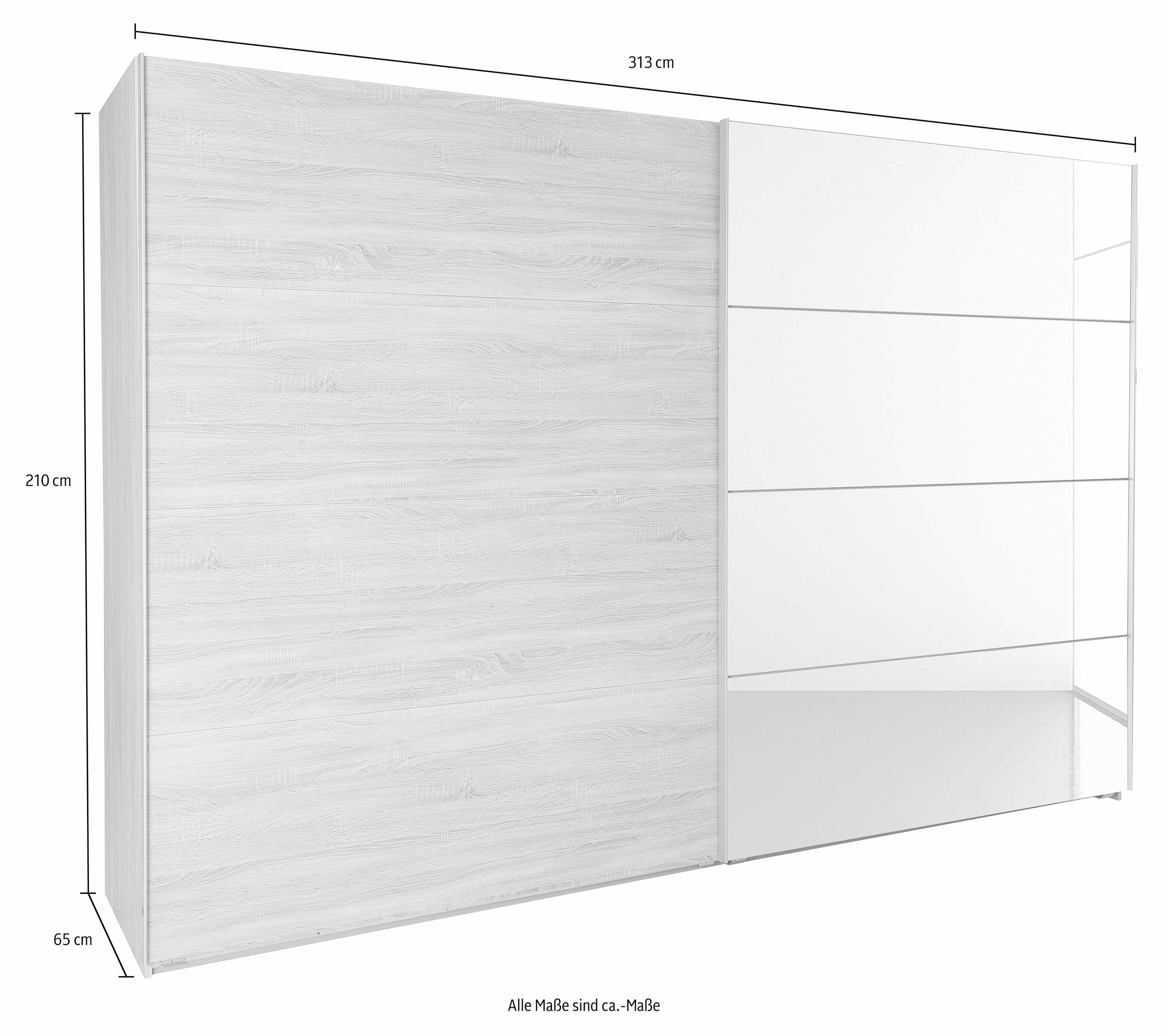 Wimex Schwebetürenschrank »Easy«, mit Teilspiegel