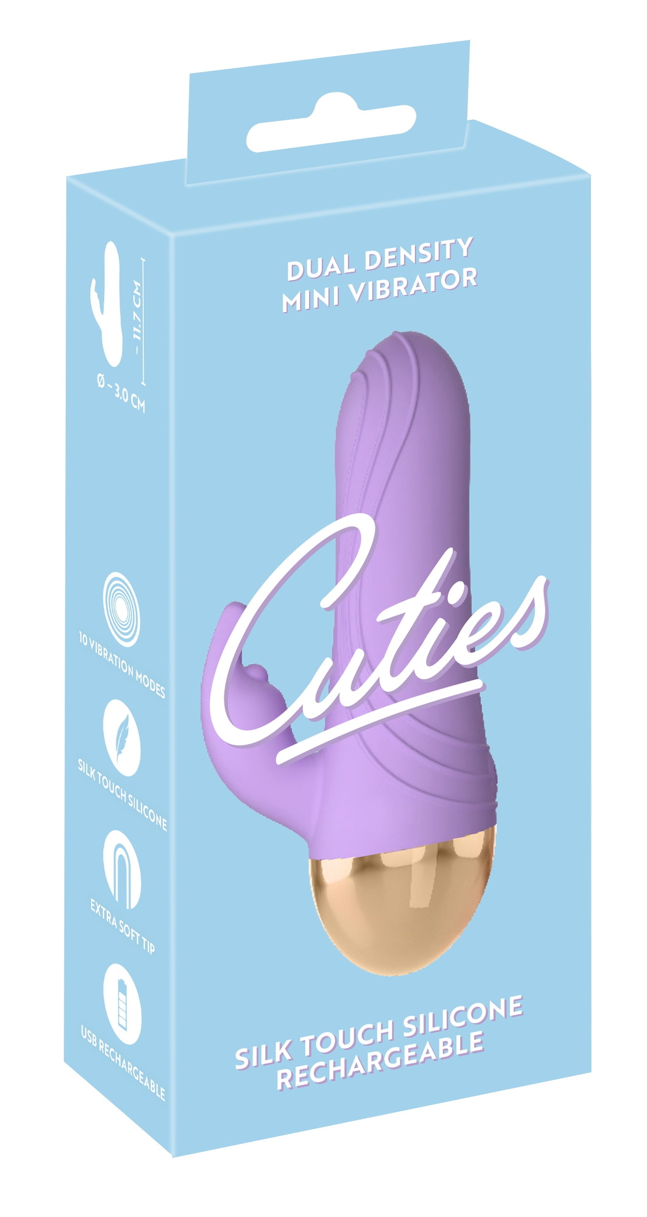 Cuties Vibrator »Vibrator Dual Density Mini Rabbit«