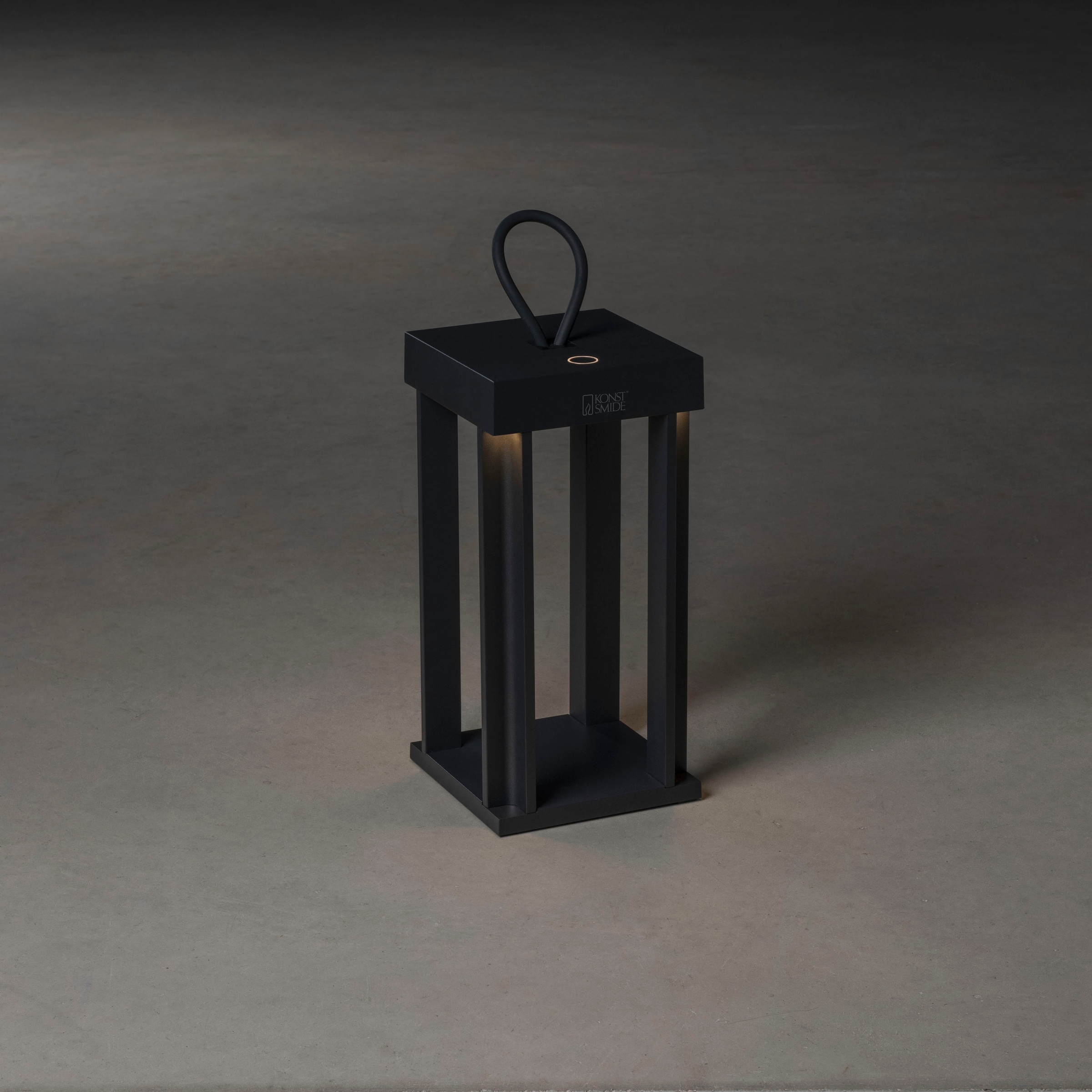 KONSTSMIDE LED Laterne »Cannes« LED-Modul 2 Stk. Warmweiß Cannes LED USB-Laterne 42cm, dimmbar 2700/3000K