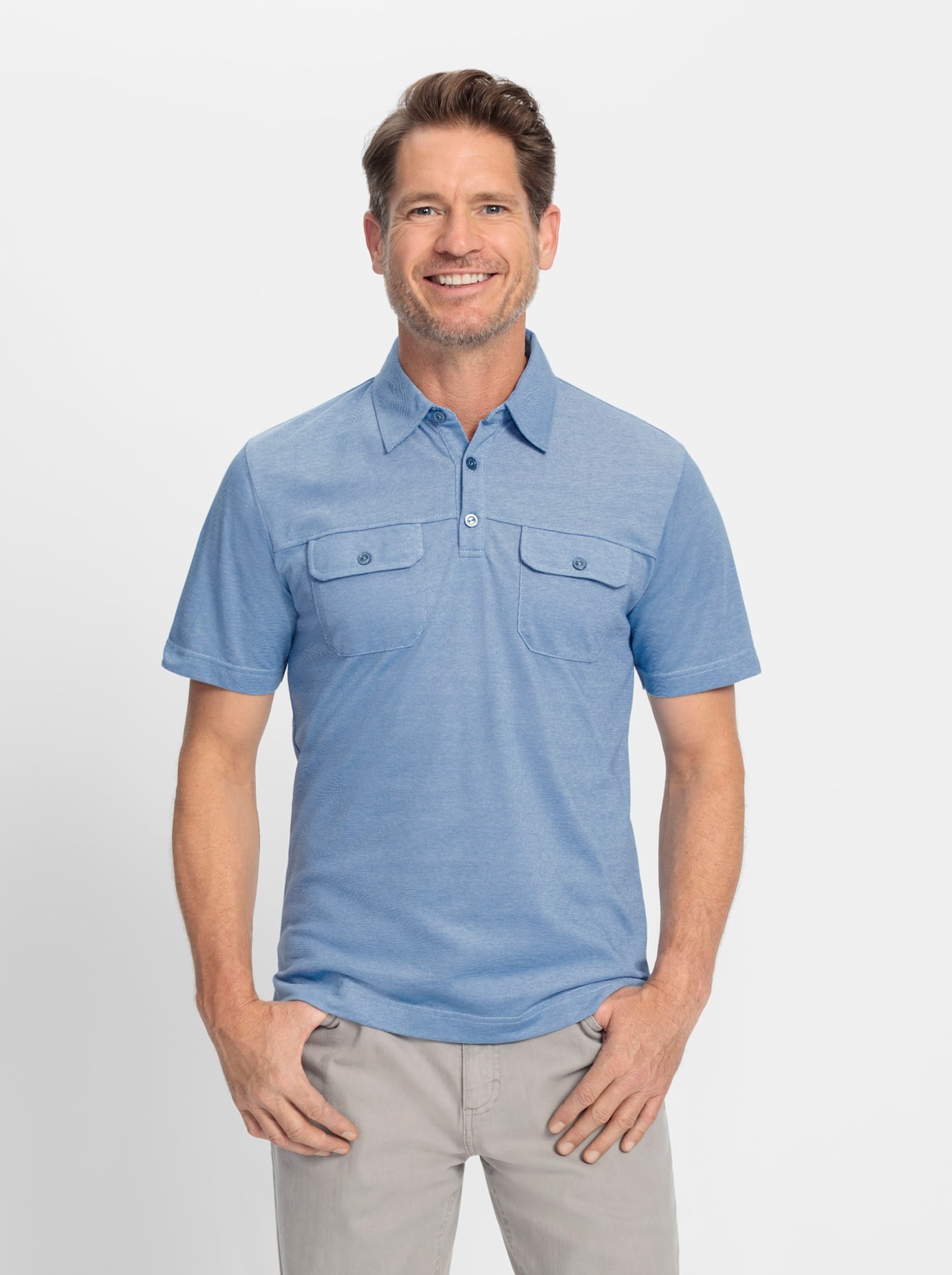 Catamaran Kurzarmshirt »Poloshirt«, (1 tlg.)