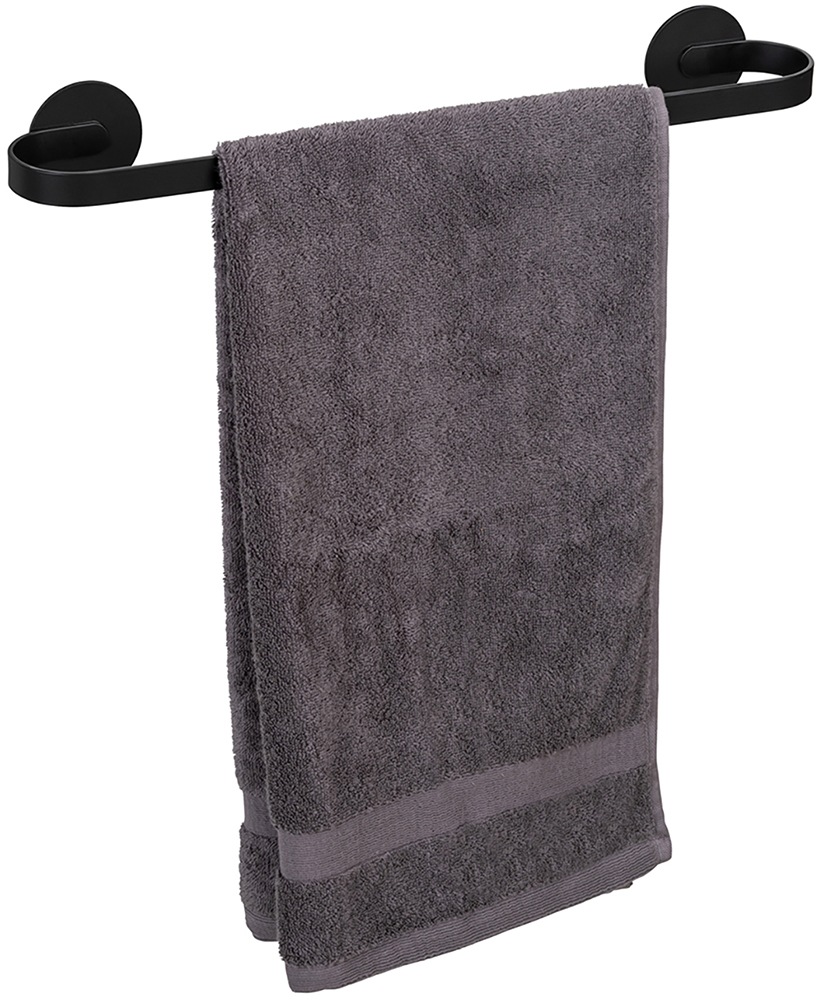 WENKO Handtuchstange »Turbo-Loc® Modell Uno Bivio«, aus Aluminium, Befestigen ohne Bohren, 40 cm
