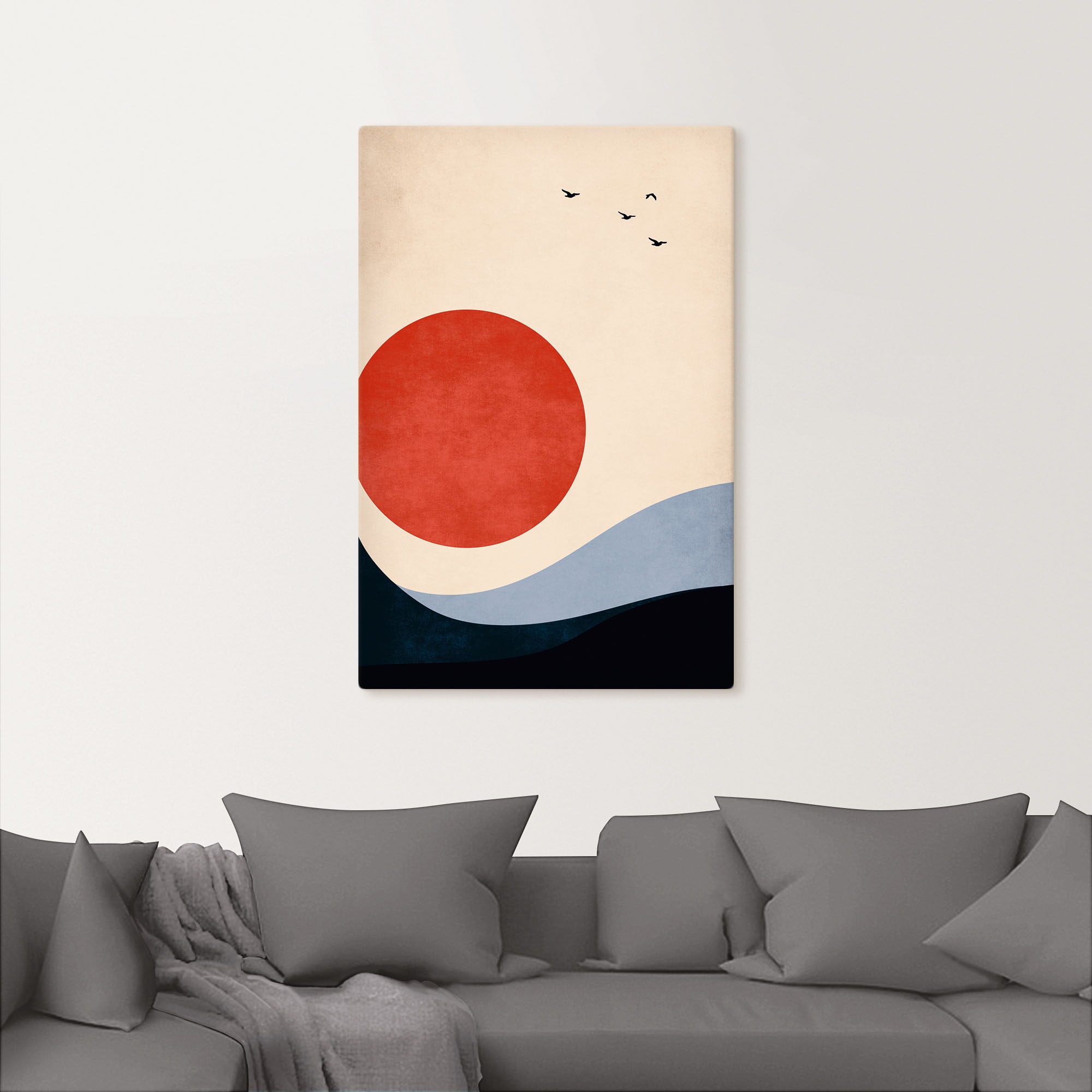 Artland Wandbild »Erinnerungen am See«, Seebilder, (1 St.), als Alubild, Leinwandbild, Wandaufkleber oder Poster in versch. Größen