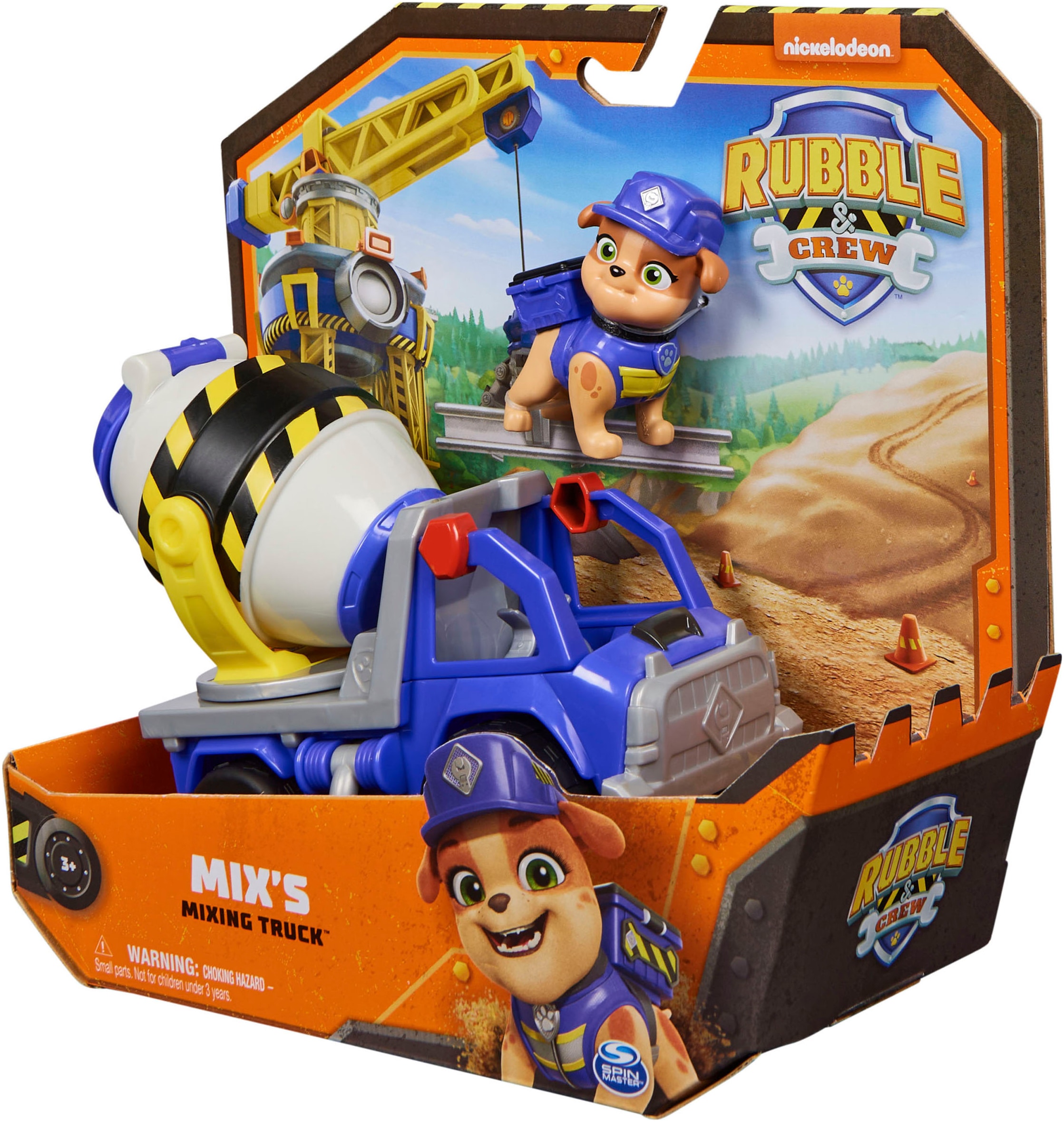 Spin Master Spielzeug-Auto »Rubble & Crew - Core Vehicle Solid Mix«