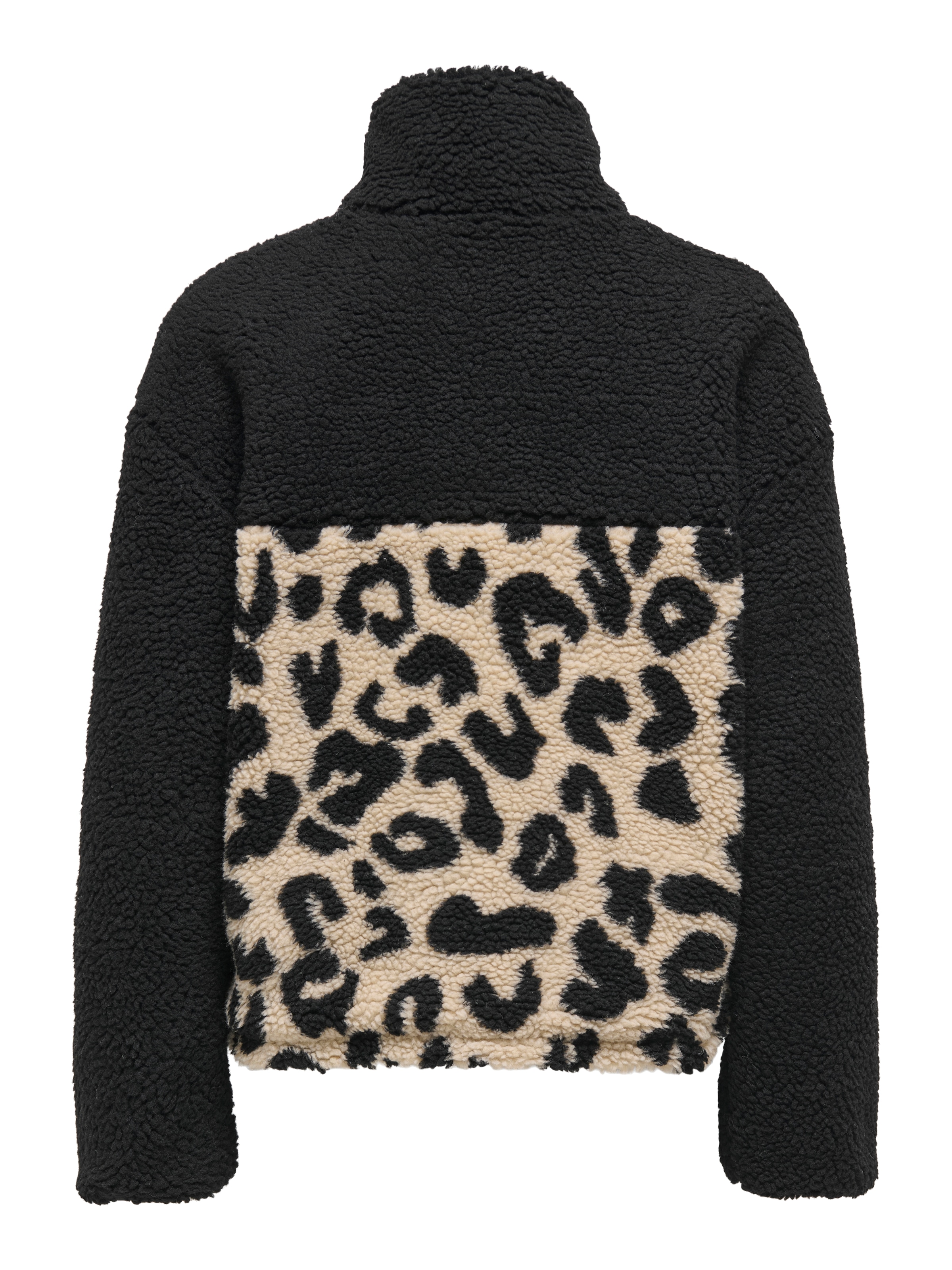 ONLY Plüschjacke »ONLELAINE TEDDY LEO JACKET CS OTW«