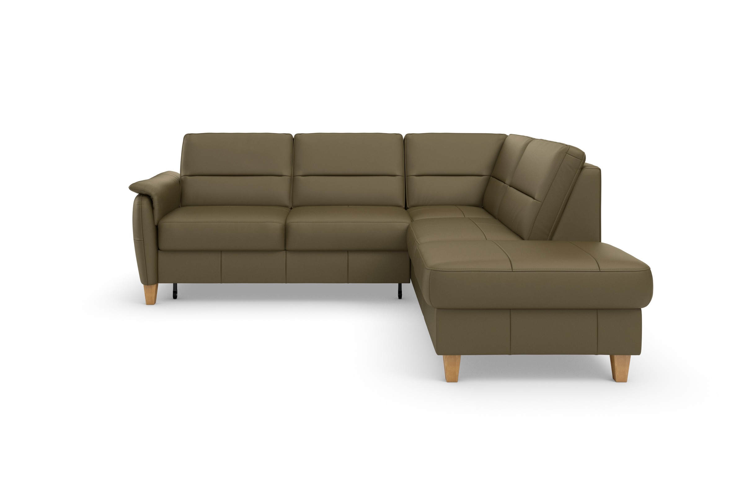 Home affaire Ecksofa »Palmera L-Form«, Federkern, wahlweise mit Bettfunktion und mit/ohne Stauraum