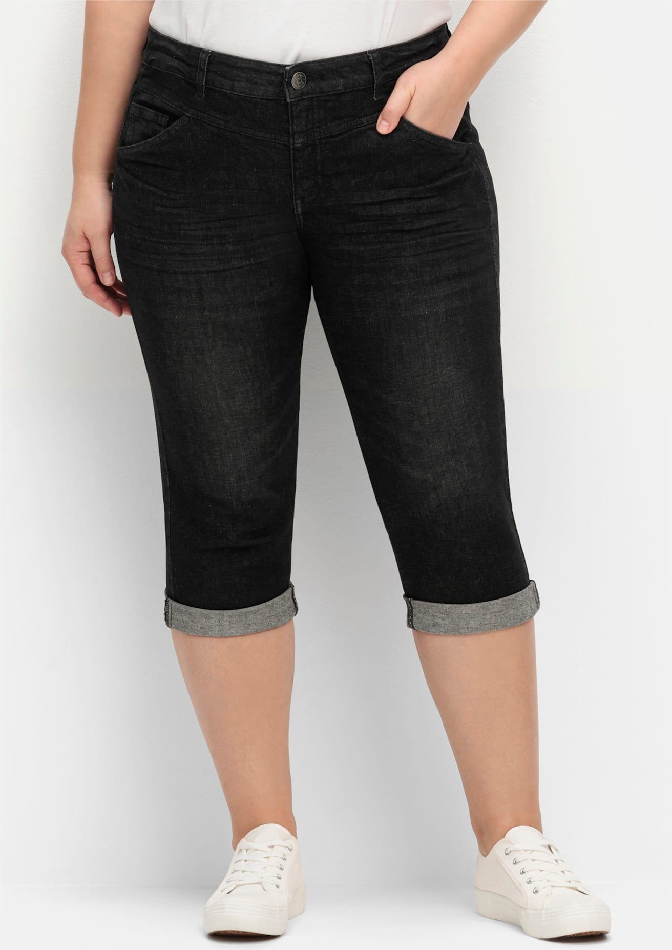 Sheego 5-Pocket-Jeans, (1 tlg.) günstig online kaufen