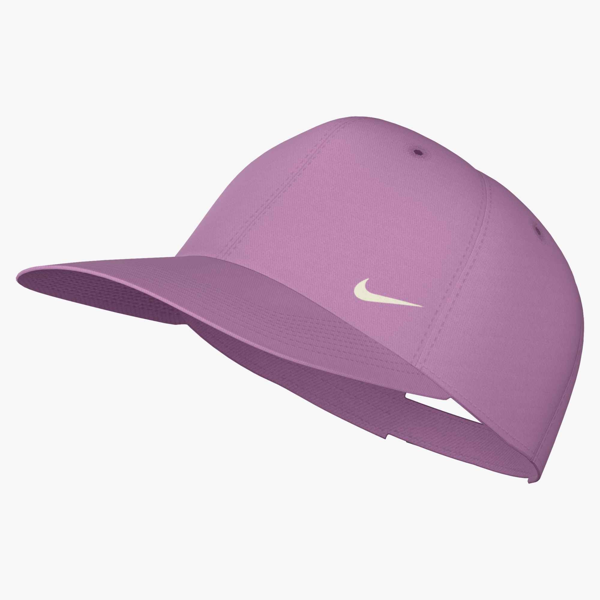 Nike Sportswear Baseball Cap »U NK CLUB CAP U CB SM SWSH L« mittelhohe Baseball Cap, mit vorgebogenem Schirm, aus glattem Twill