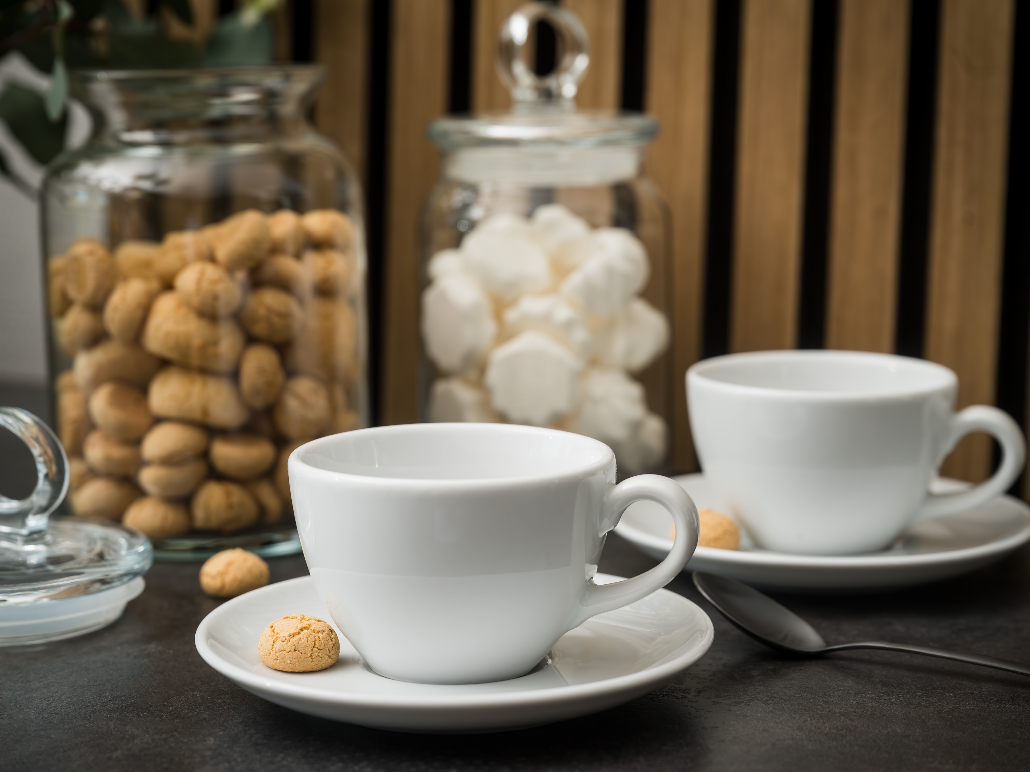 CreaTable Cappuccinotasse "Bistrot Weiss, Cappuccino Set 8-tlg" Klassiker in Weiß, Der Alleskönner