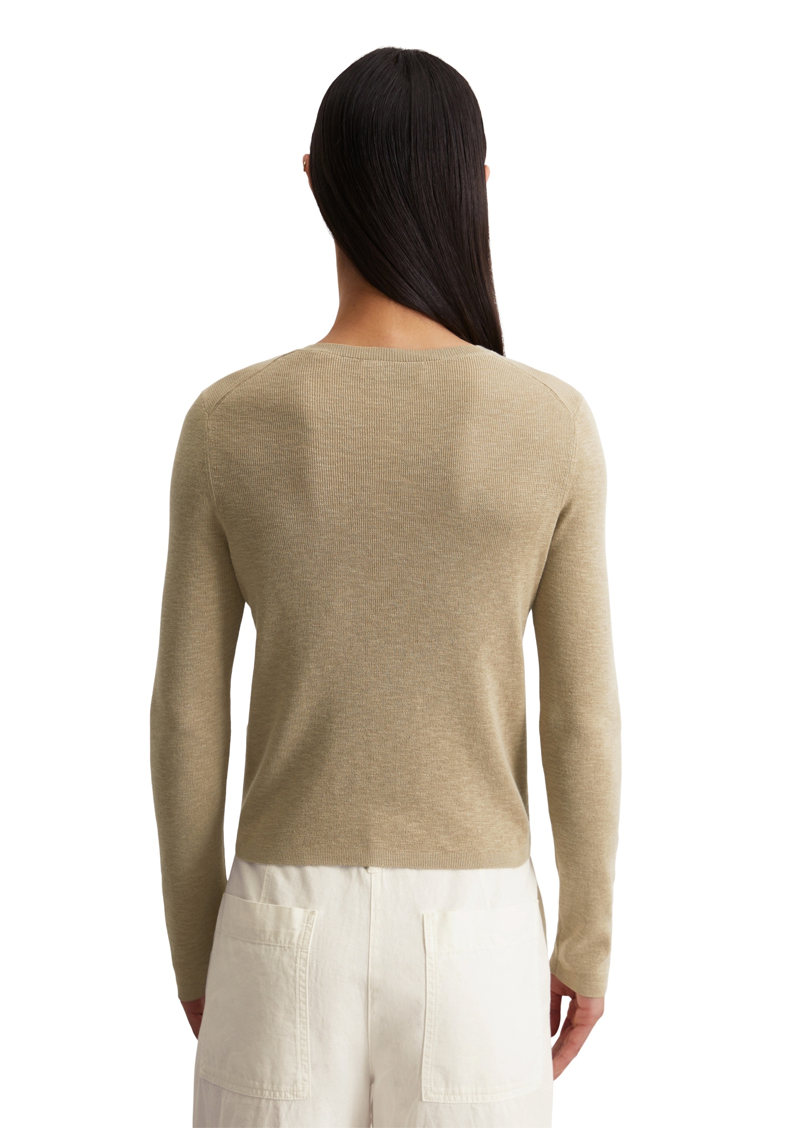 Marc O'Polo Cardigan »aus Baumwoll-Leinen-Slub-Garn«
