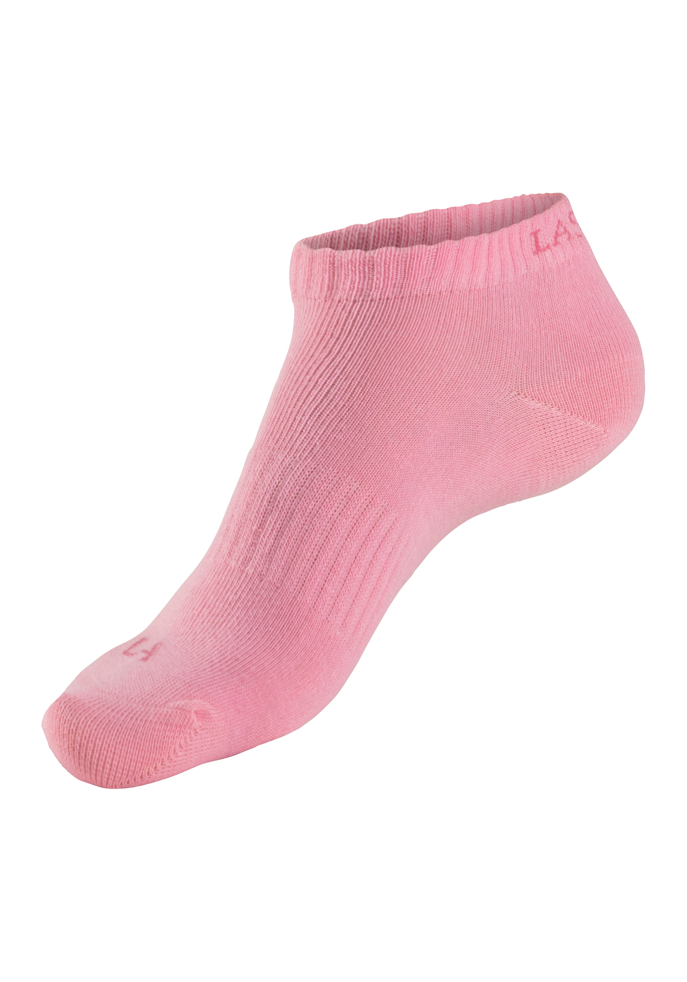 LASCANA ACTIVE Sneakersocken, (Packung, 6 Paar), mit eingestricktem Marken Logo