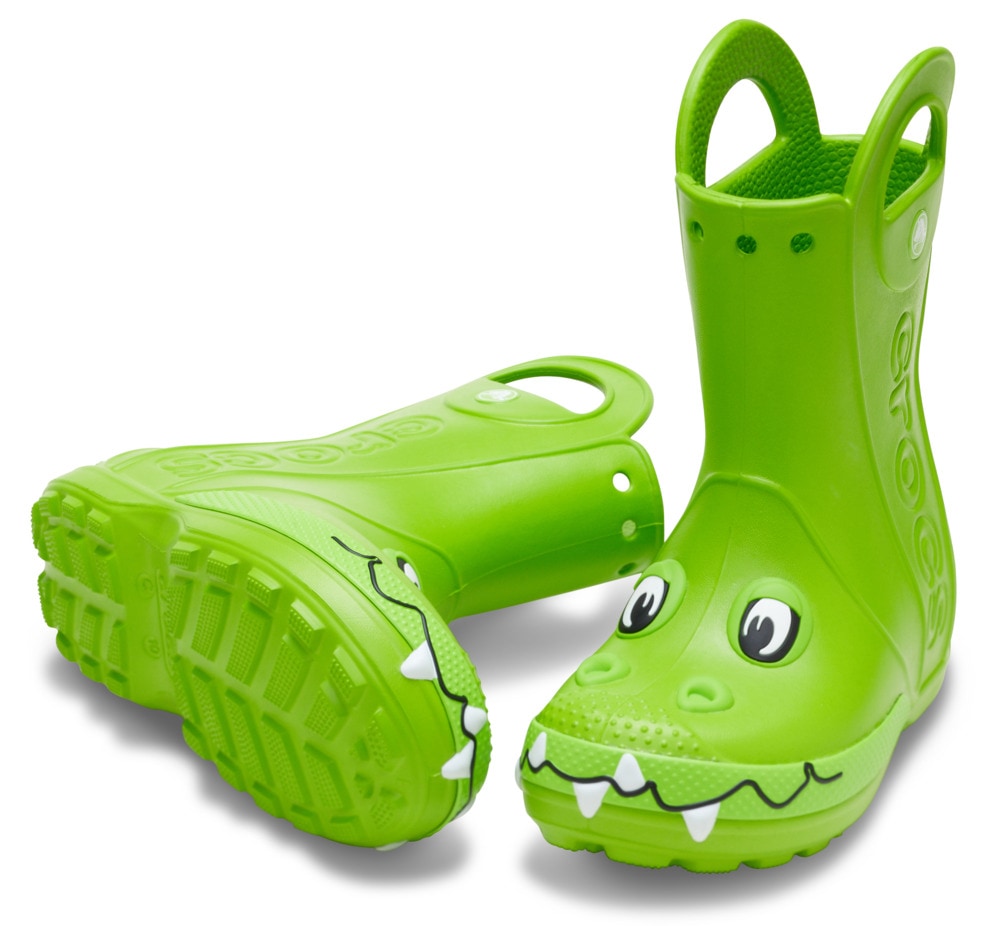 Crocs Gummistiefel »Handle It Rain Duke K«, Regenstiefel, Matschstiefel mit Dino Drachen Motiv