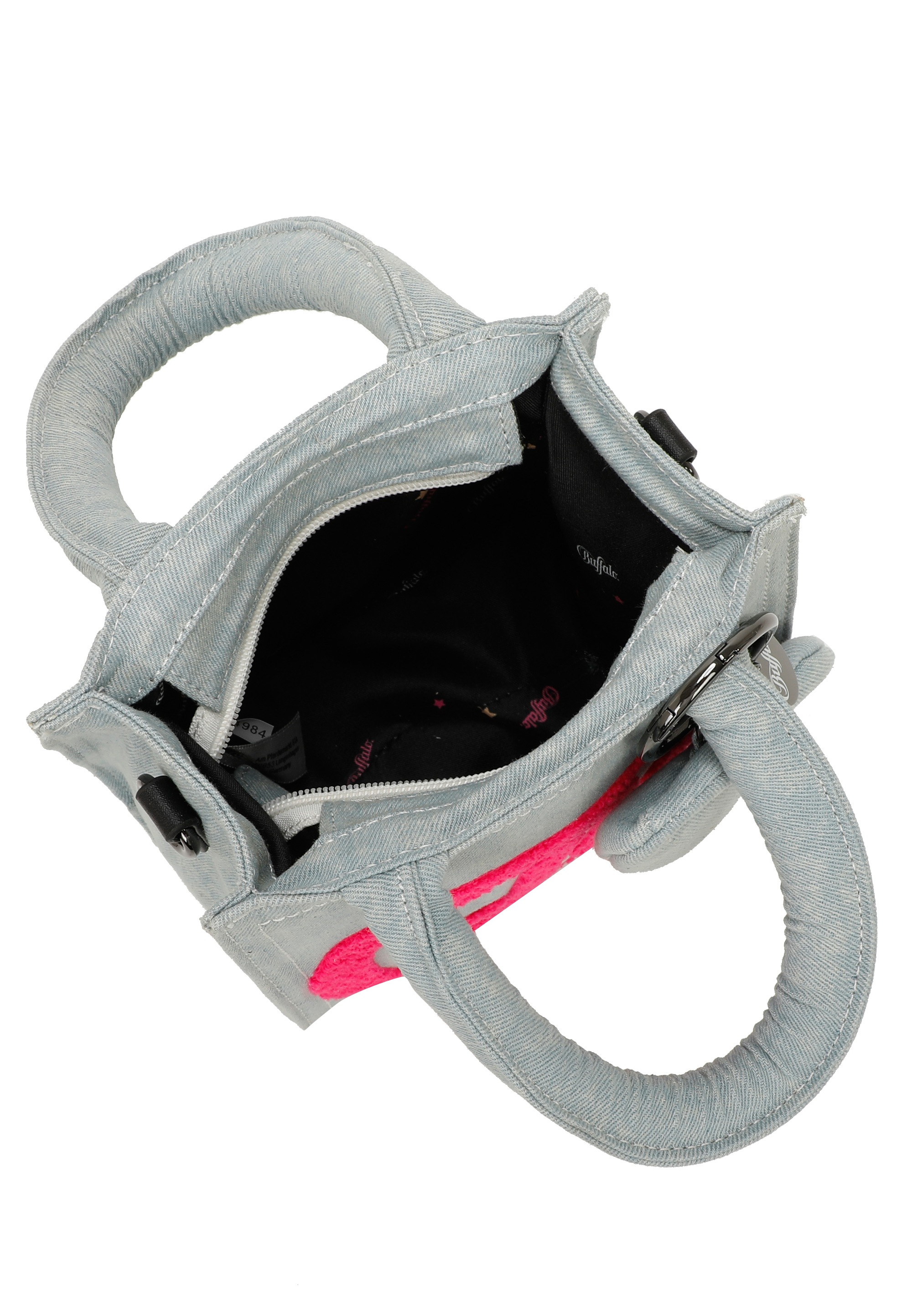 Buffalo Henkeltasche »Boxy21«, mit abnehmbarem Anhänger