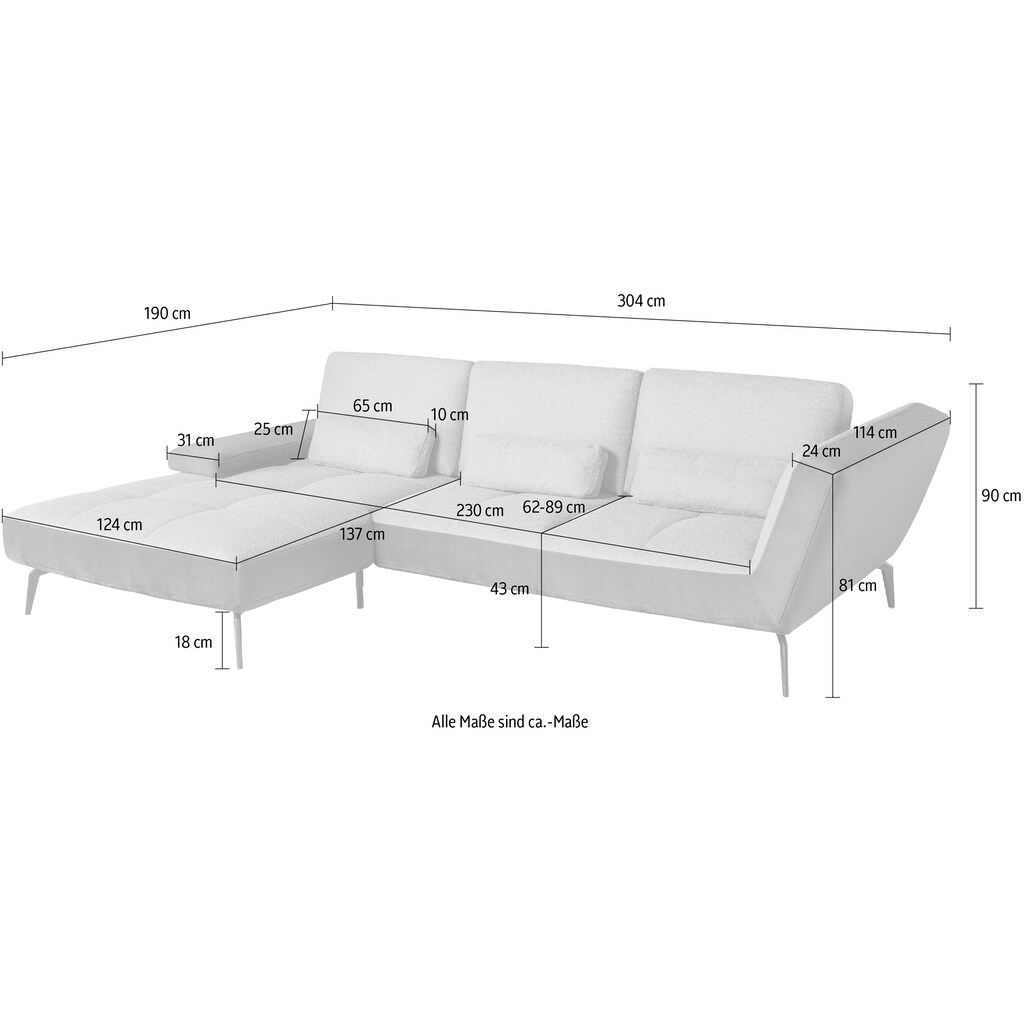 set one by Musterring Ecksofa »SO 4300«