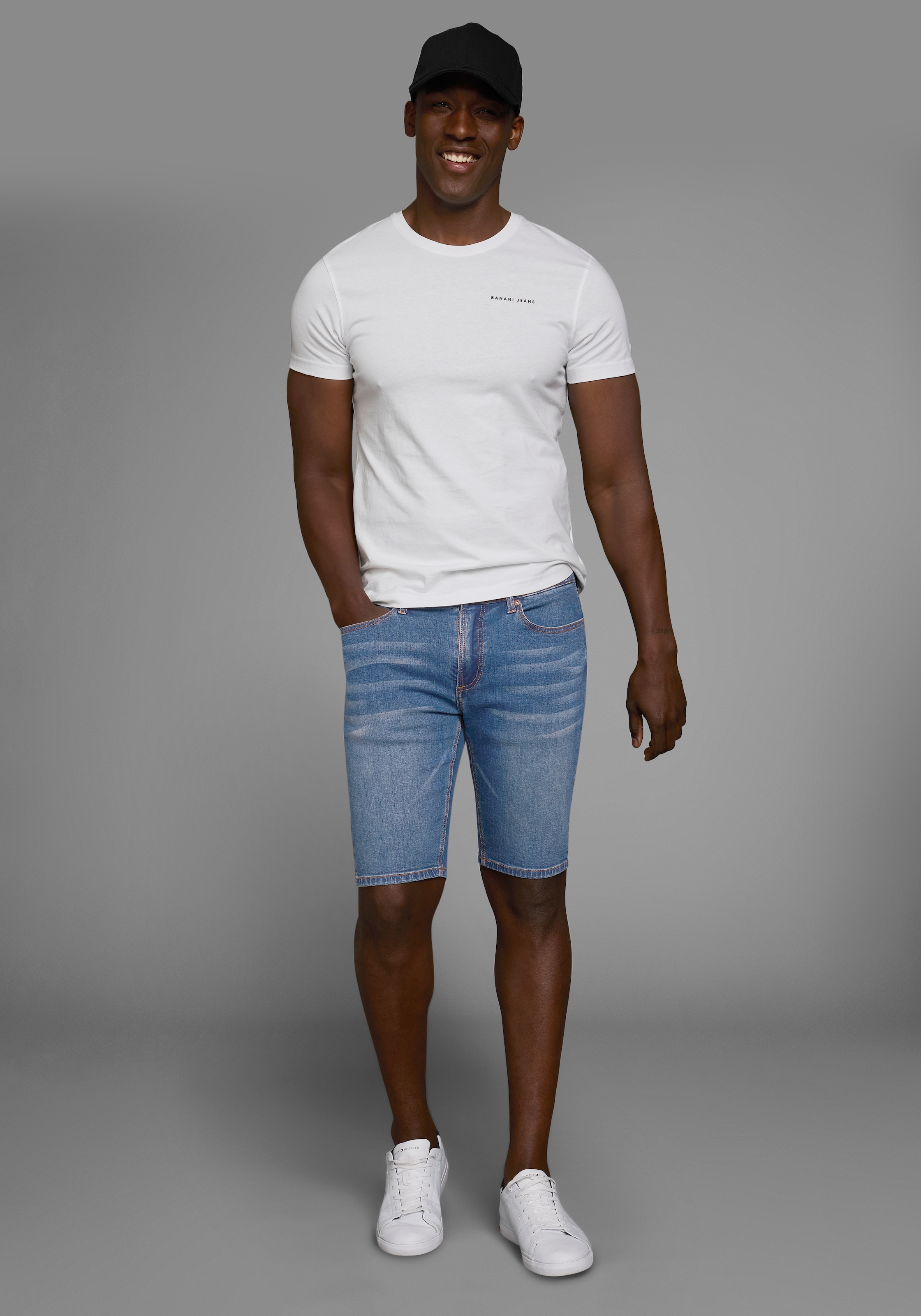 Bruno Banani Jeansshorts »Hutch-Shorts«, niedrige Leibhöhe