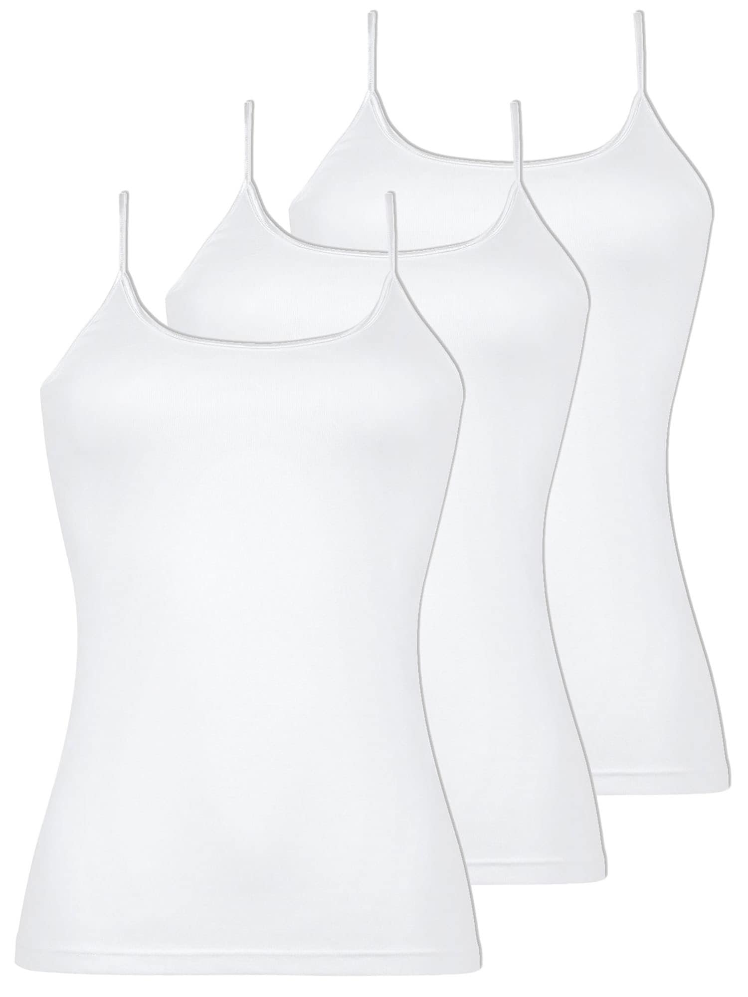 Nina Von C. Achseltop "3er Pack Damen Trägerhemd Daily"