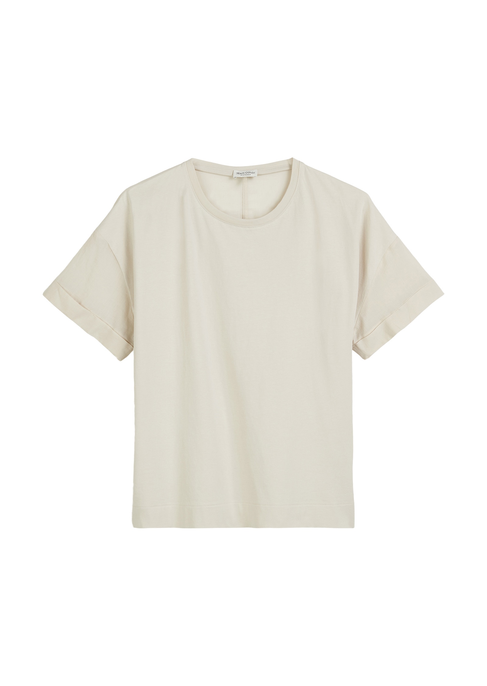 Marc O'Polo T-Shirt »aus Material-Mix«