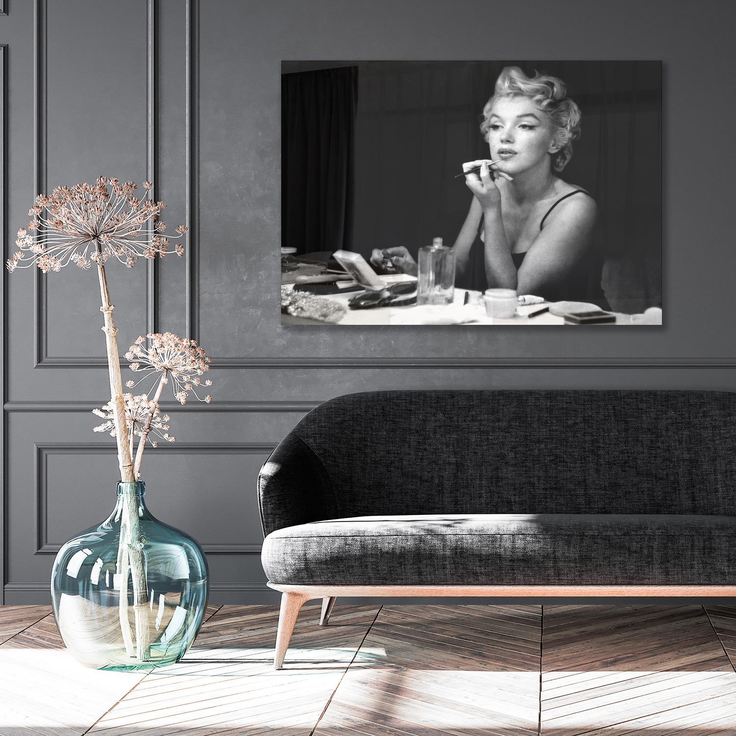 queence Acrylglasbild "Black and White" Film  Filmfiguren  Filmszene  Foto günstig online kaufen