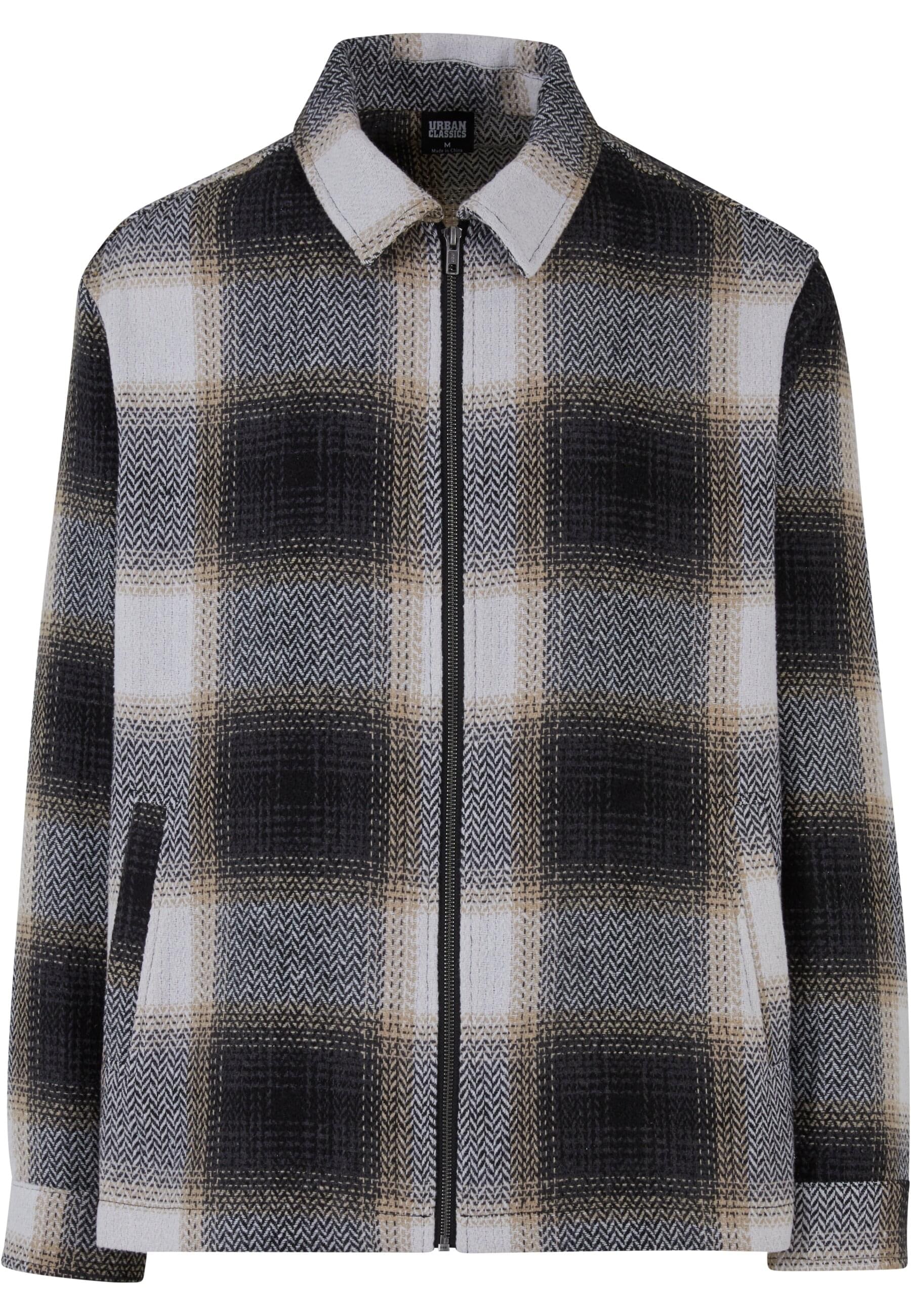 URBAN CLASSICS Allwetterjacke "Urban Classics Herren Zipped Shirt Jacket" 1 günstig online kaufen