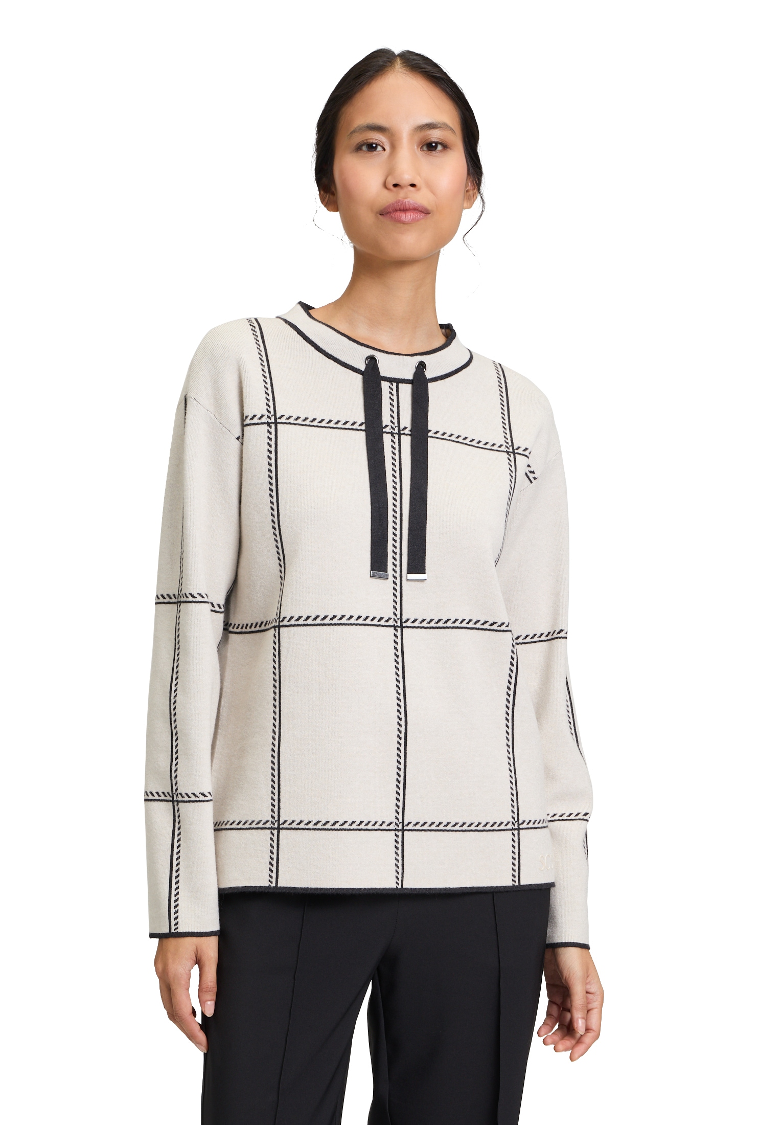 Betty Barclay Strickpullover "Betty Barclay Strickpullover kariert", Jacqua günstig online kaufen