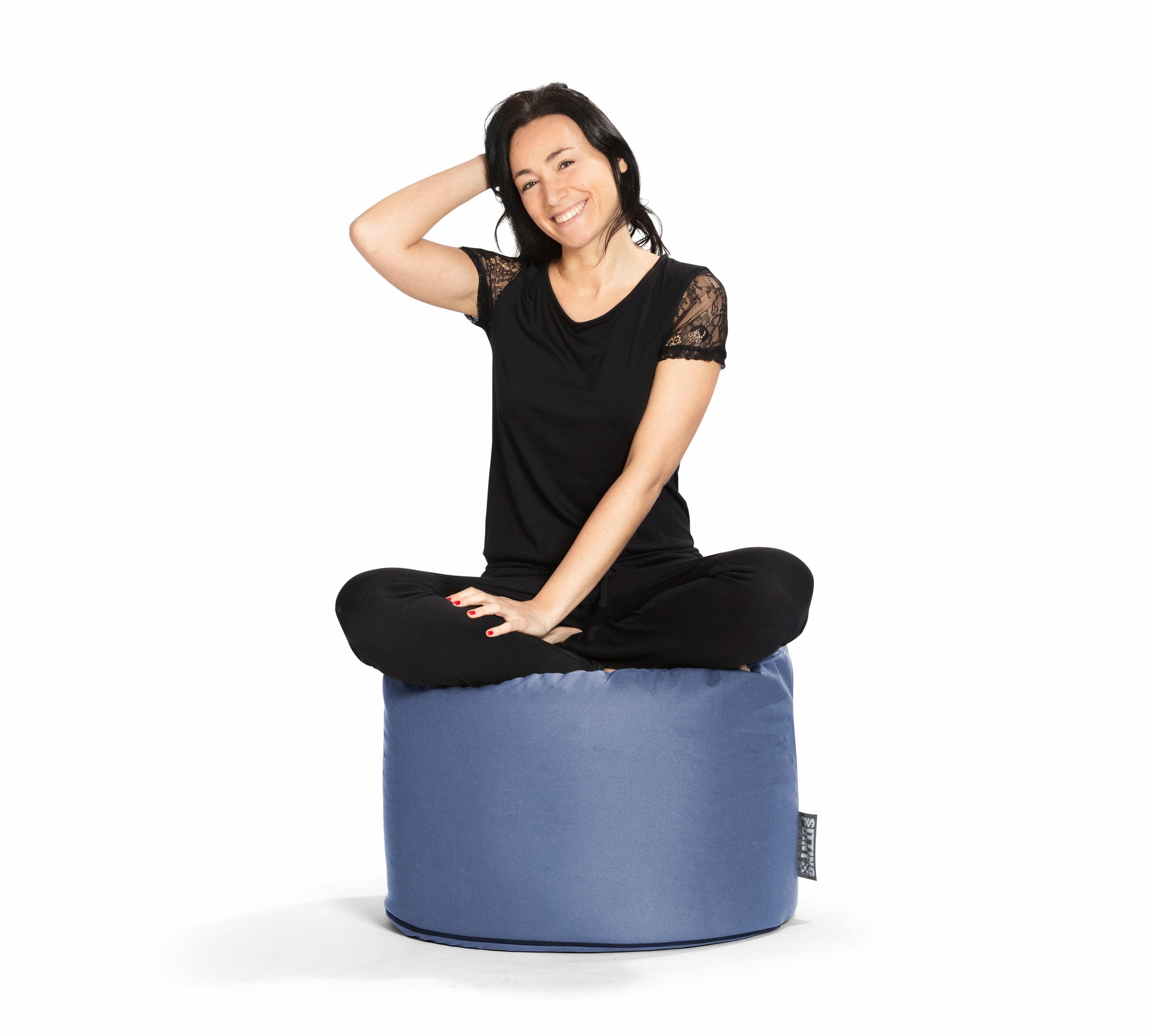 Sitting Point Sitzsack »Sitzhocker DotCom OUTSIDE«, outdoorfähig