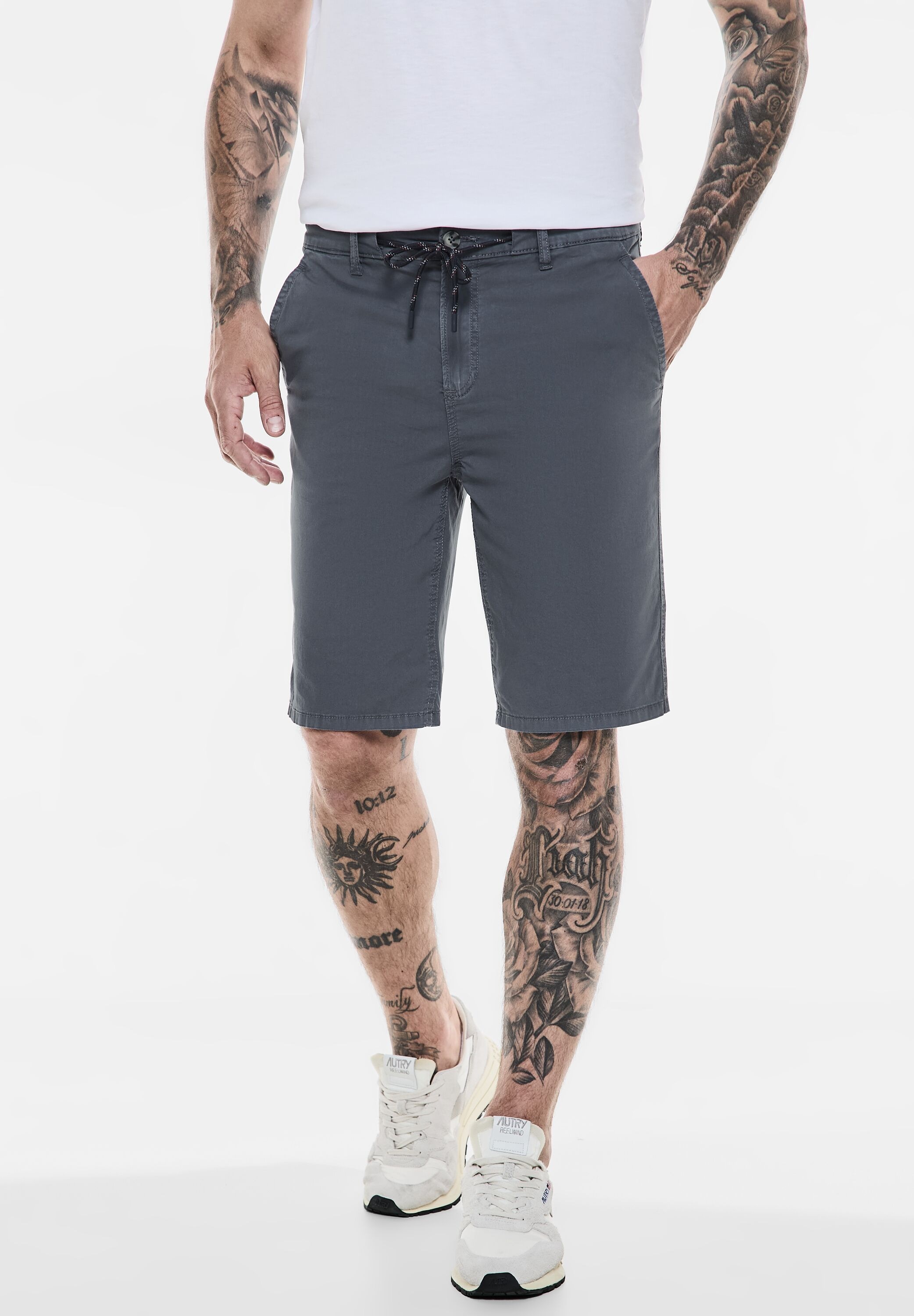 STREET ONE MEN Shorts, mit Tunnelzugband