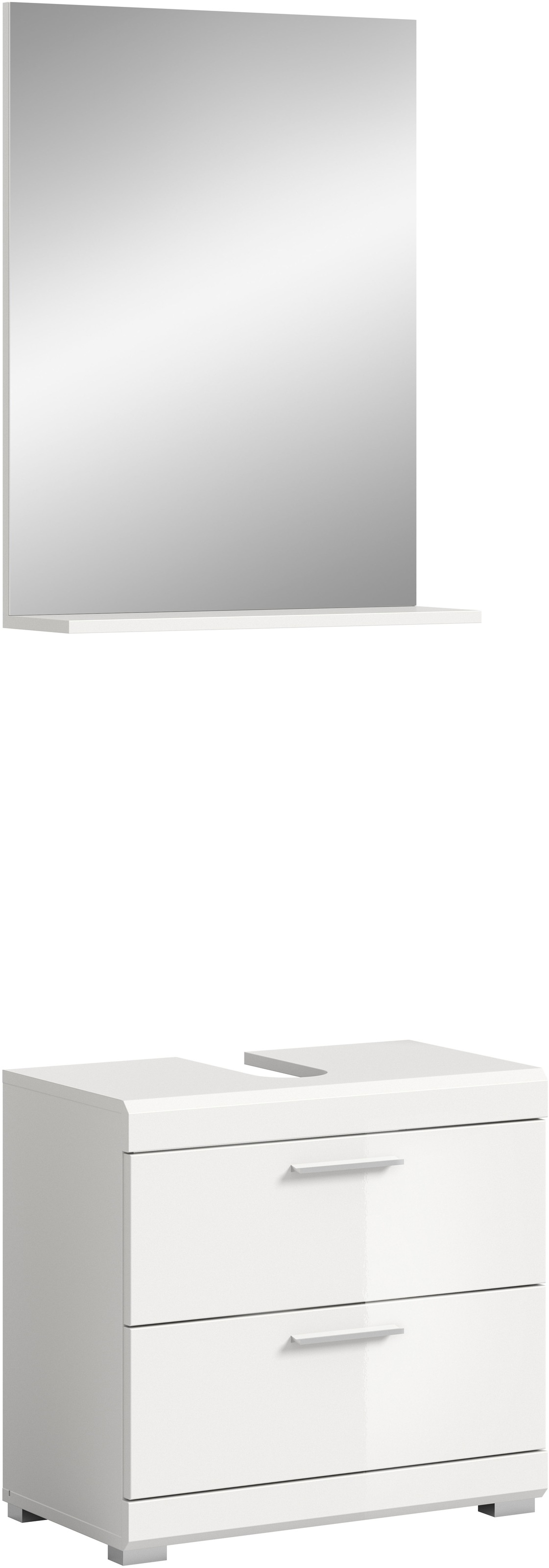 welltime Badmöbel-Set "Siena, 2 teilig, bestehend aus: Waschbeckenunterschr günstig online kaufen