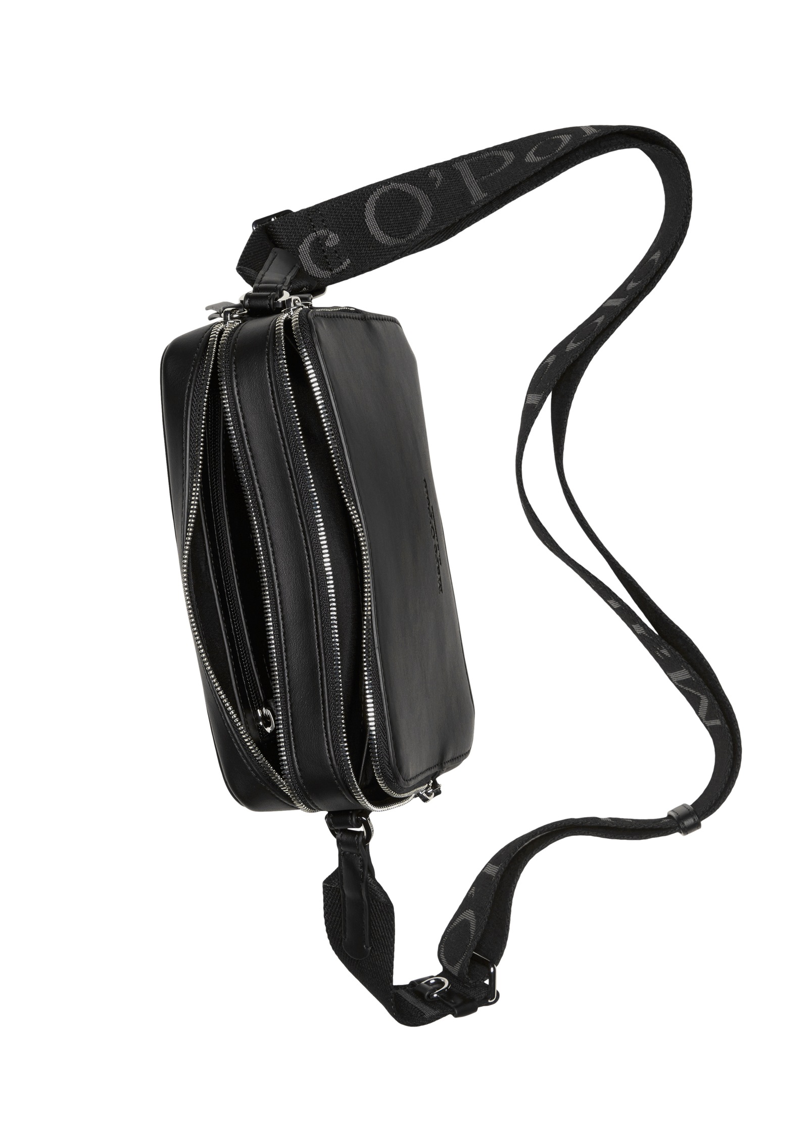 Marc O'Polo Accessories Umhängetasche »VALA«, Bodybag, Schultertasche mit breitem Logo-Gurtband