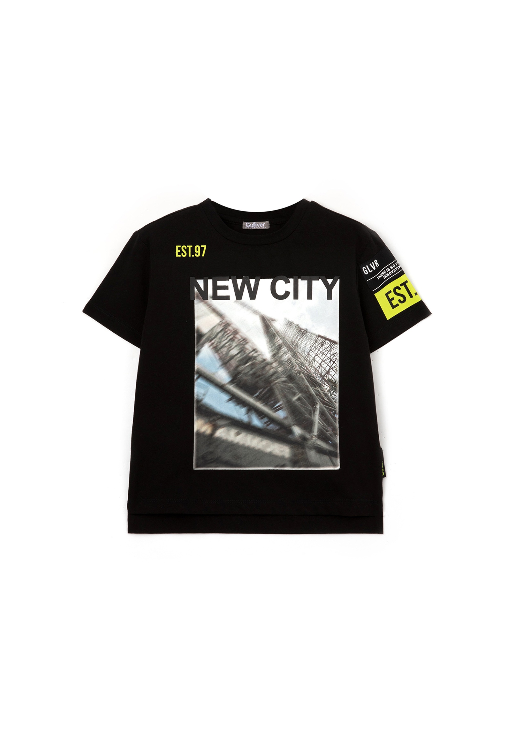 Gulliver T-Shirt, mit coolen Print-Elementen