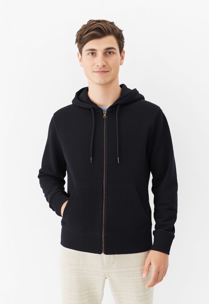 Jack & Jones Kapuzensweatjacke "JJECHARGE Hoodie mit Rippbündchen und prakt günstig online kaufen