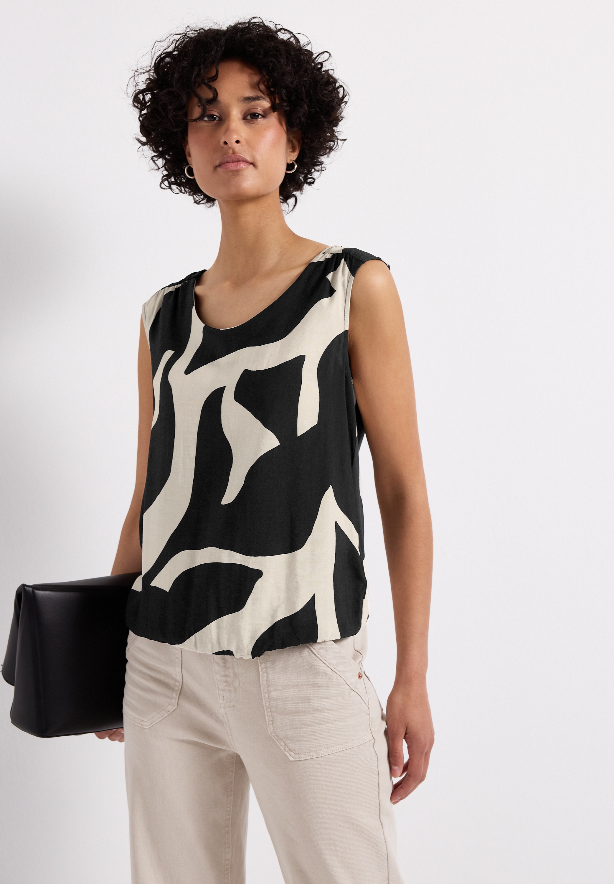 STREET ONE Shirttop, mit Print günstig online kaufen