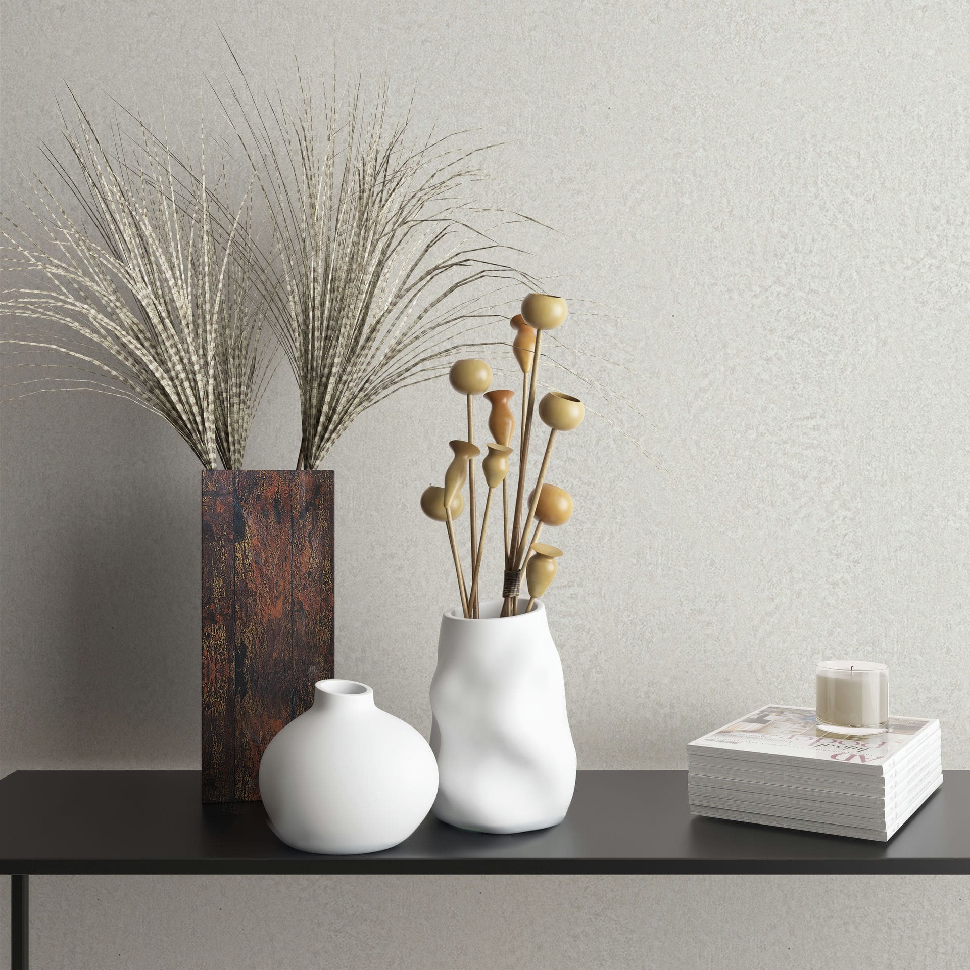 Marburg Vliestapete »Tapete Nature Soul«, uni, moderne Vliestapete für Wohnzimmer Schlafzimmer Küche
