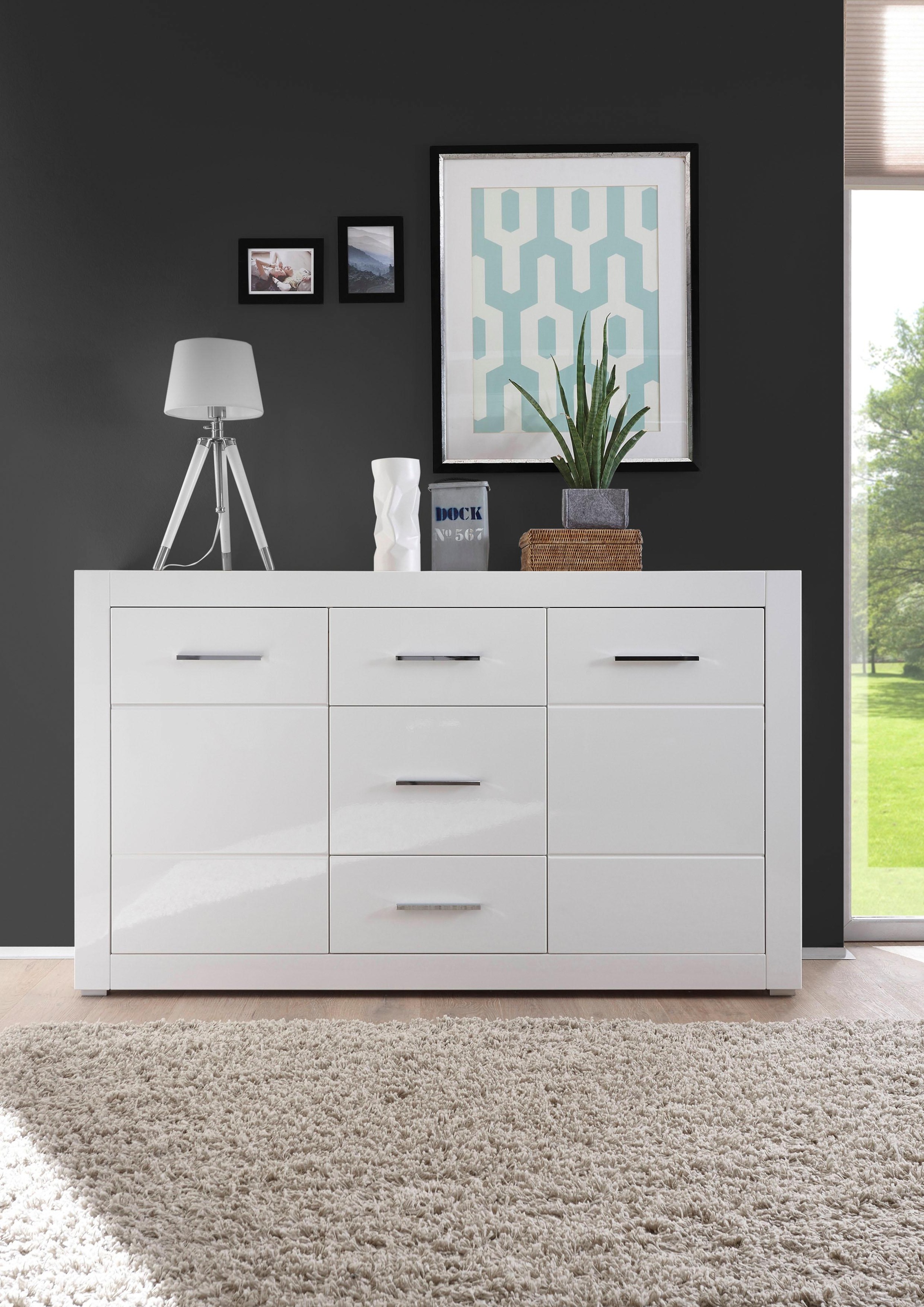 INOSIGN Sideboard »BIANCO«, Breite 164 cm