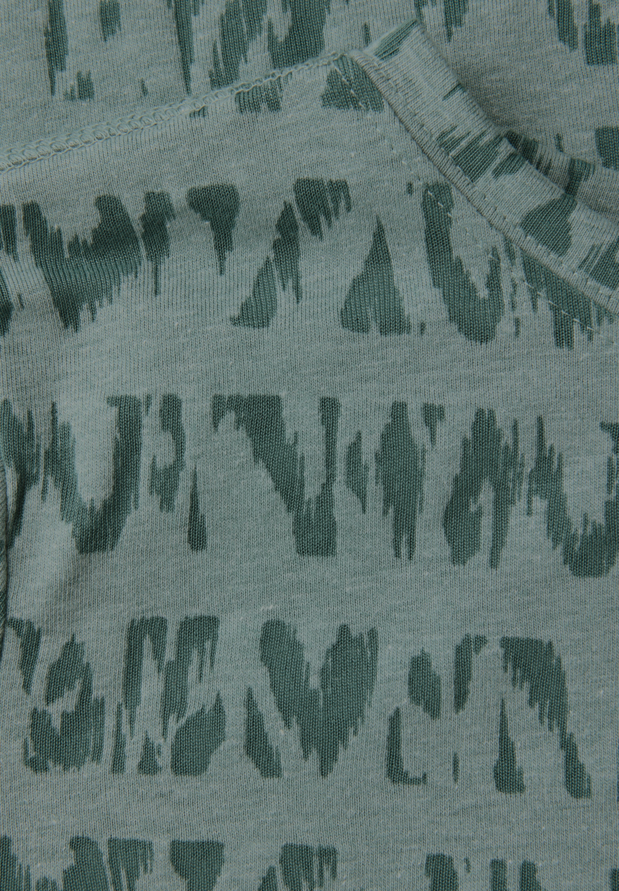 Cecil Print-Shirt, aus elastischem Materialmix