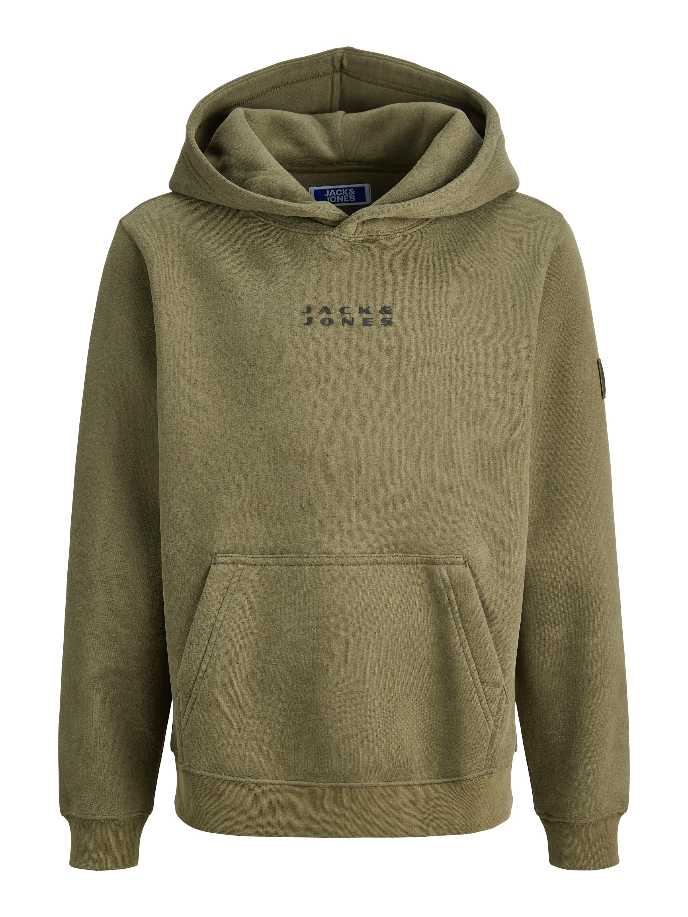 Jack & Jones Junior Kapuzensweatshirt »JCOPOINT SWEAT BADGE HOOD JNR«
