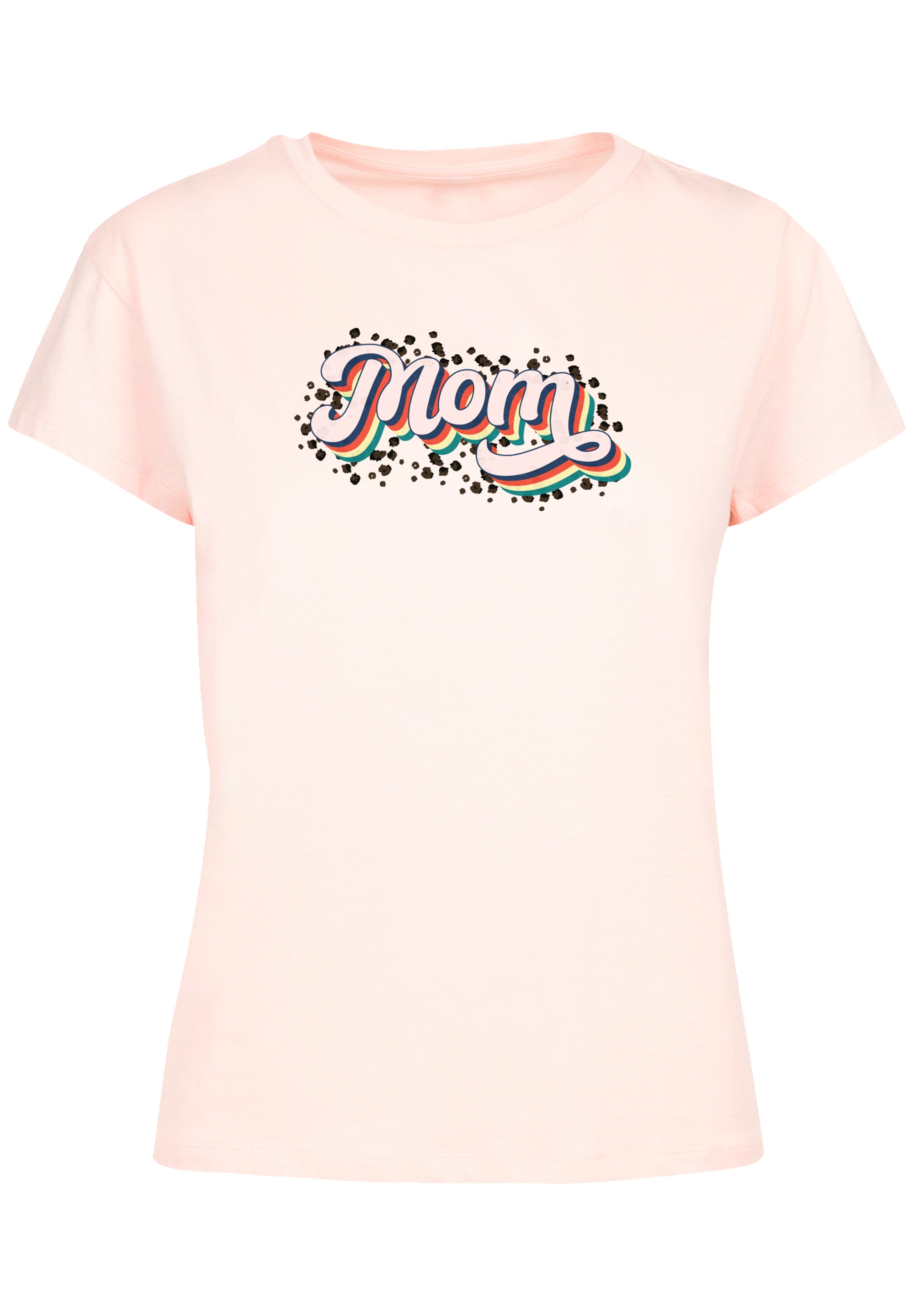 F4NT4STIC T-Shirt »Muttertag Mama Schriftzug Regenbogen«, Premium Qualität