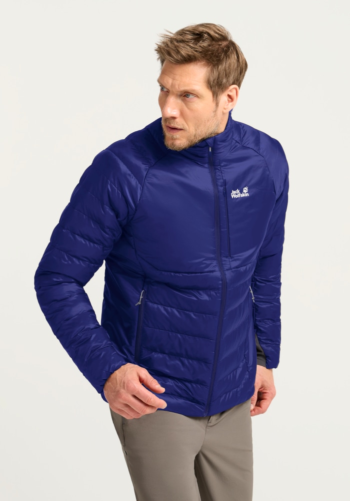Jack Wolfskin Outdoorjacke »ROUTEBURN PRO 2 JKT M« Steppjacke warm, leicht, schnell trocknend und winddicht.