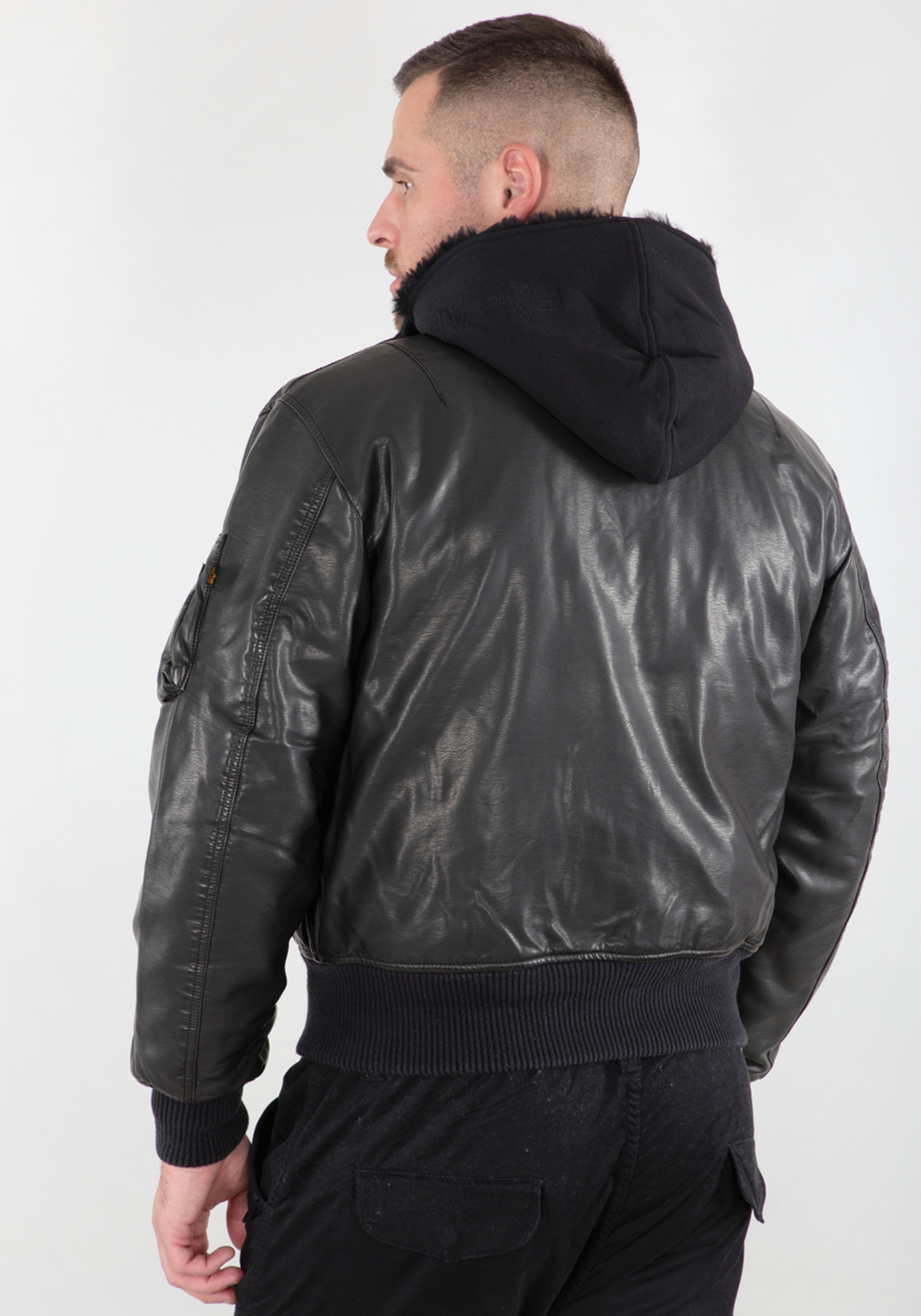 Alpha Industries Lederjacke "Alpha Industries Men - Leather & Vegan Jackets günstig online kaufen