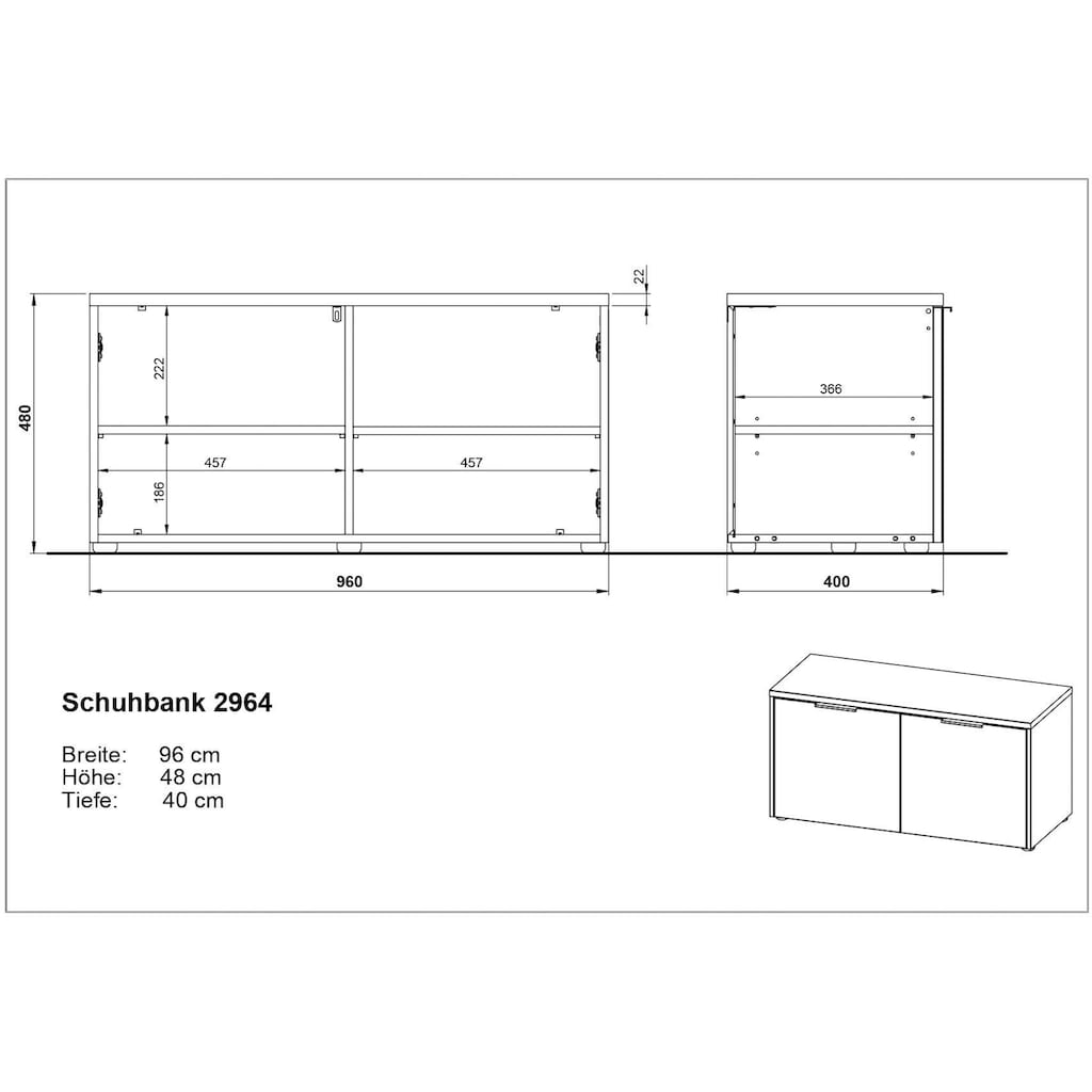 GERMANIA Garderoben-Set »GW-Berlebeck«, (Set, 3 St.)