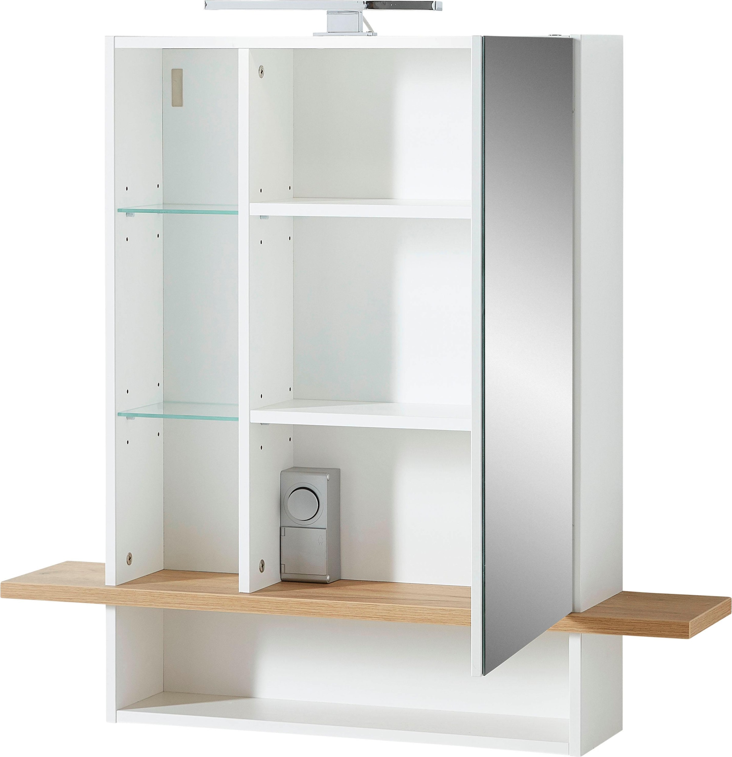bestellen Spiegelschrank 2-teilig, einem GERMANIA | bestehend Waschbeckenunterschrank aus BAUR und Badmöbel-Set »GW-Avellino«, einem