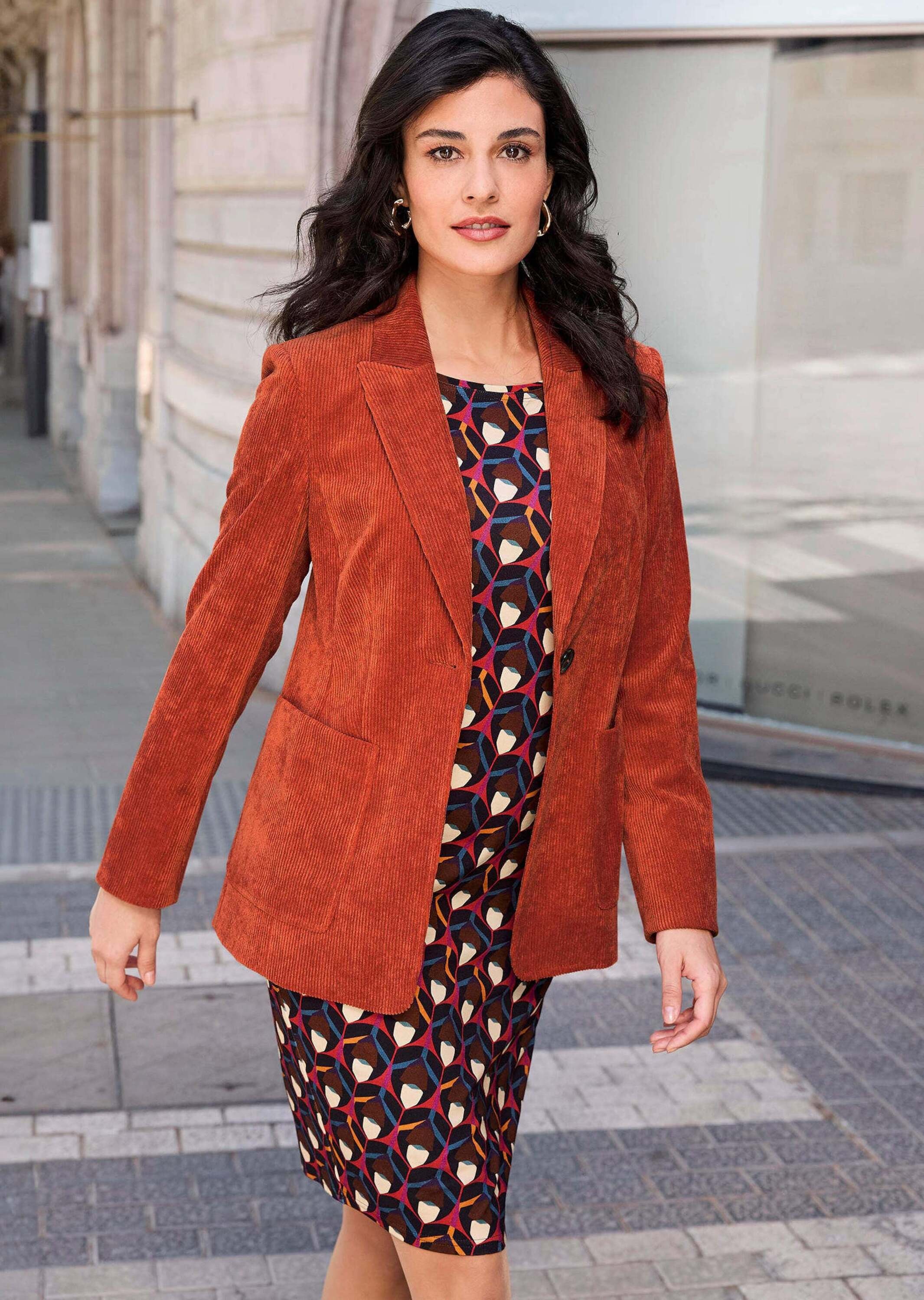 Alba Moda Jerseyblazer "Cordblazer Cordblazer" günstig online kaufen