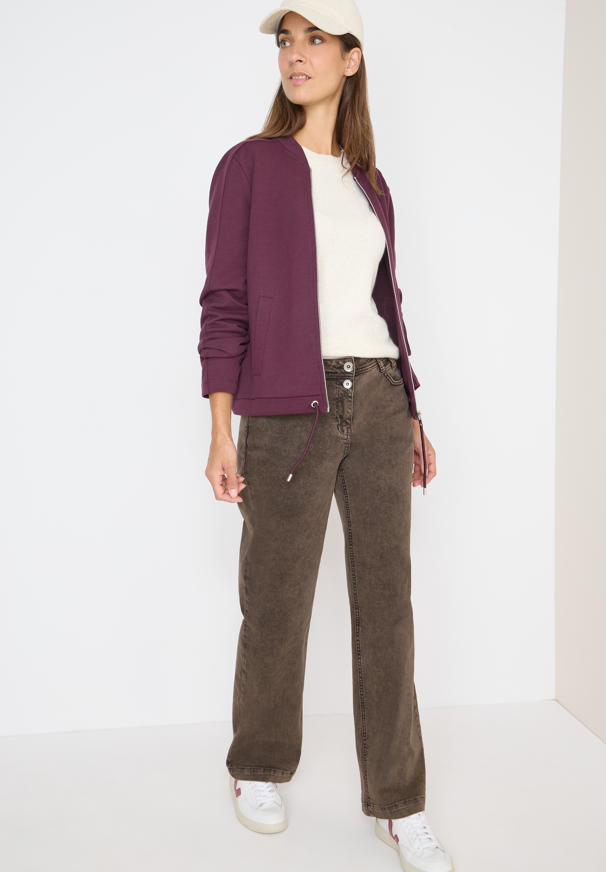 Cecil Jerseyhose »NEELE«, im Five-Pocket Style