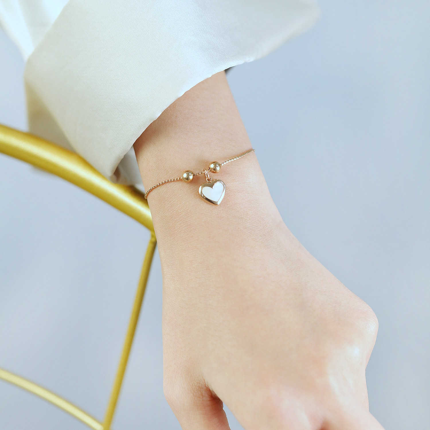 COLLEZIONE ALESSANDRO Armband »Herz«, (1 tlg.)
