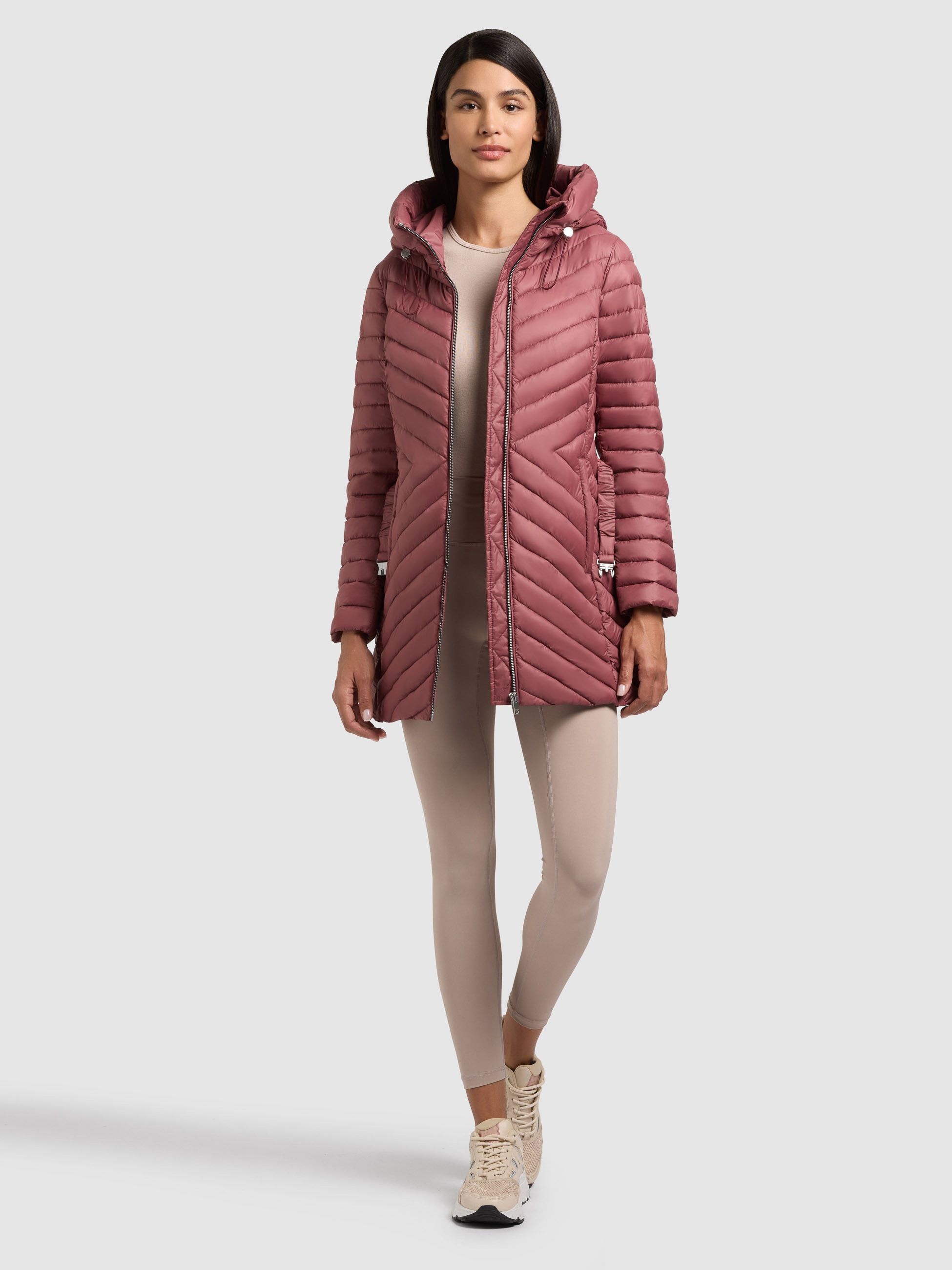 khujo Steppjacke »SOLA« mit Kapuze