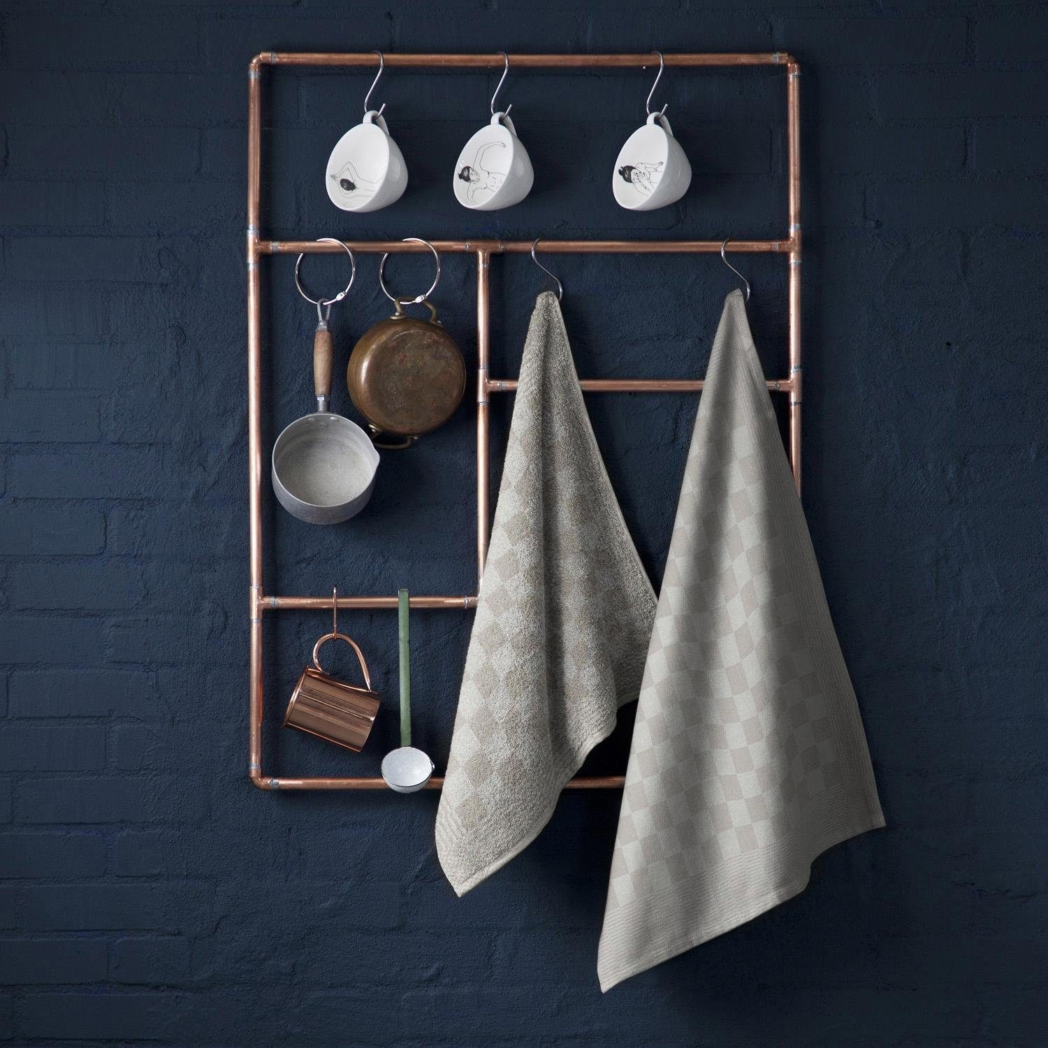 DDDDD Geschirrtuch "Barbeque" Combiset: 2 Küchentücher & 2 Geschirrtücher günstig online kaufen