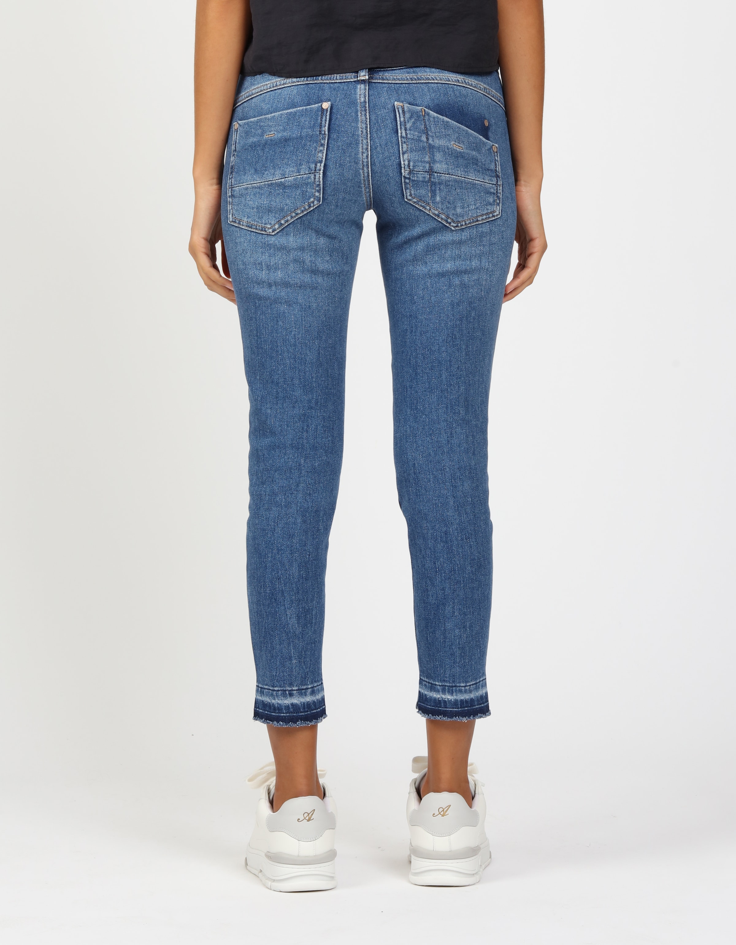 GANG Relax-fit-Jeans »94AMELIE CROPPED«, in 5-Pocket-Style