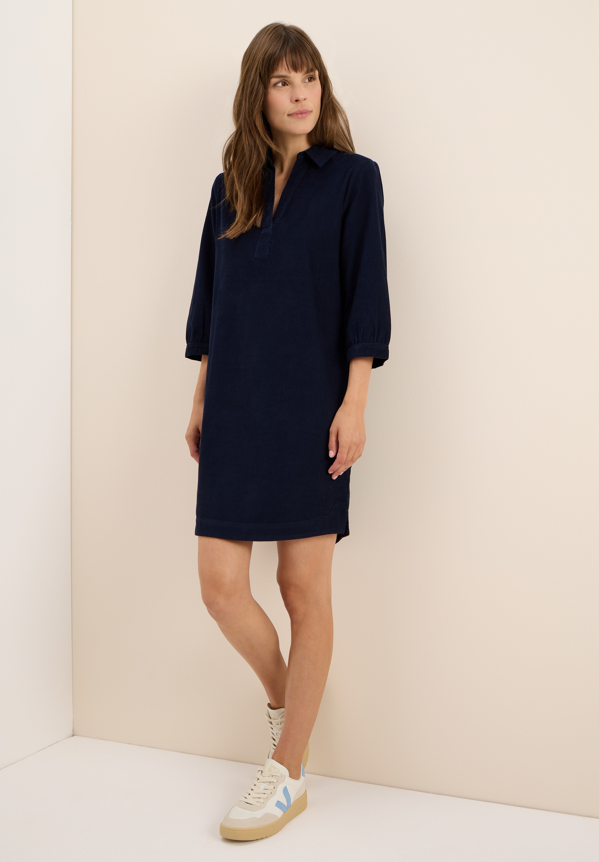 Thumbnail - Cecil Midikleid Ohne Taschen in Unifarbe